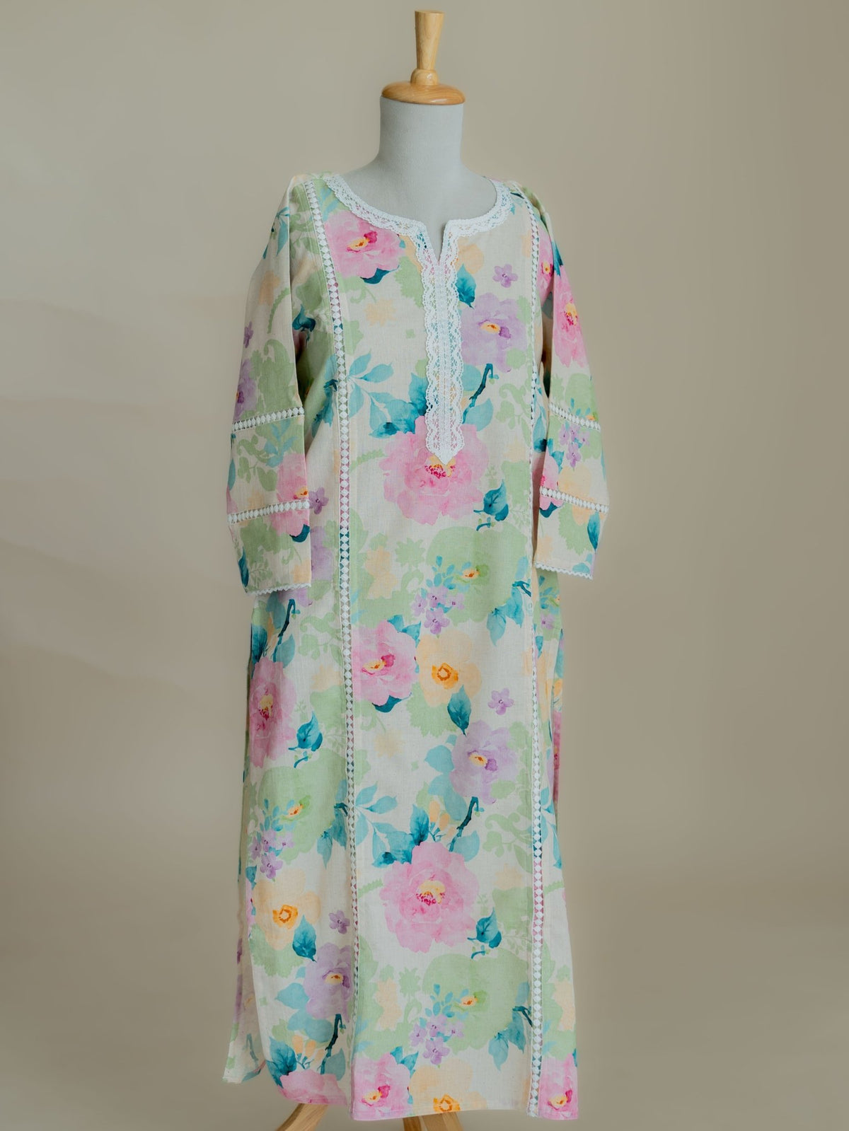 Anmaya Cotton Digital Printed Straight Kurta - AINA
