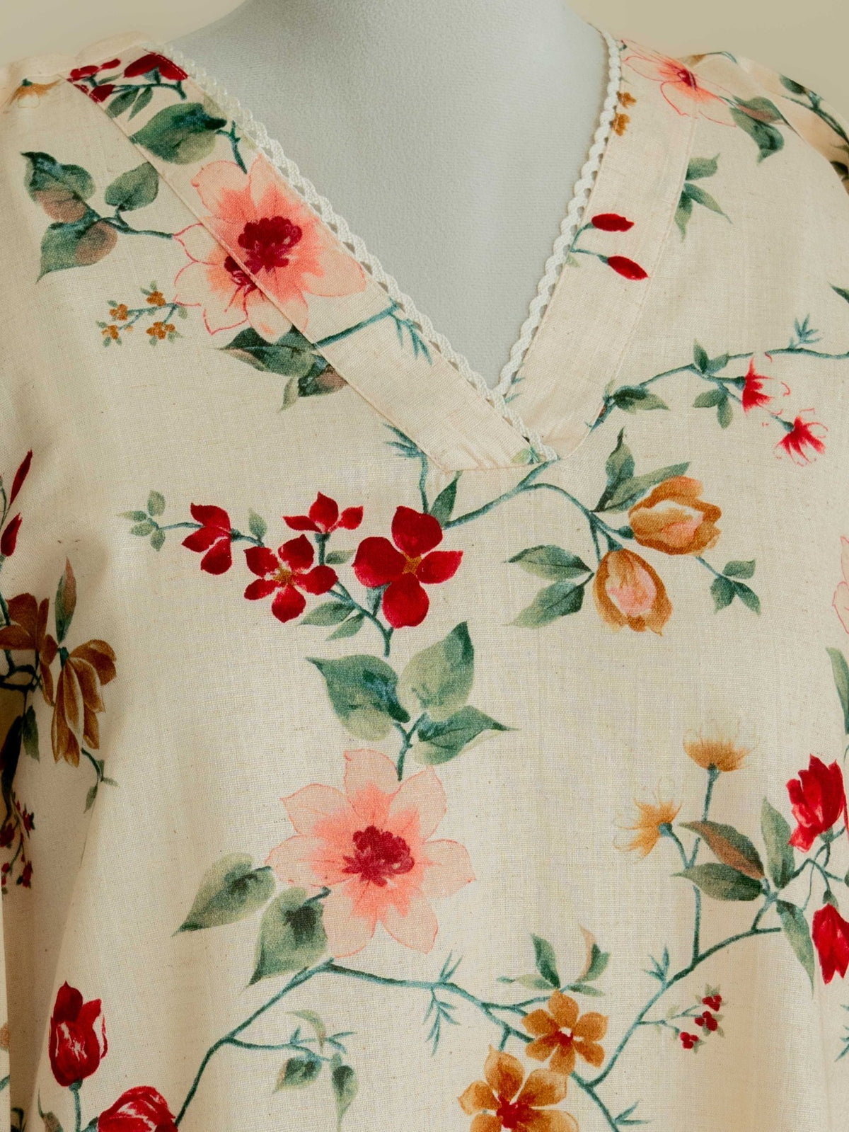 Arshima Cotton Digital Printed Straight Kurta - AINA