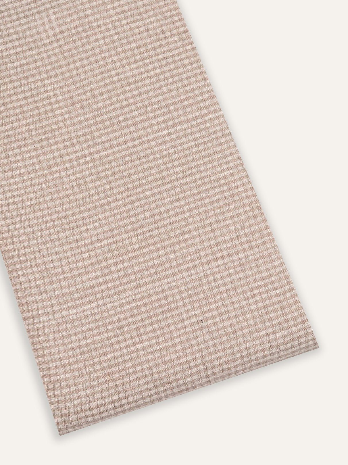 Cotton Checks Handloom Fabric - AINA