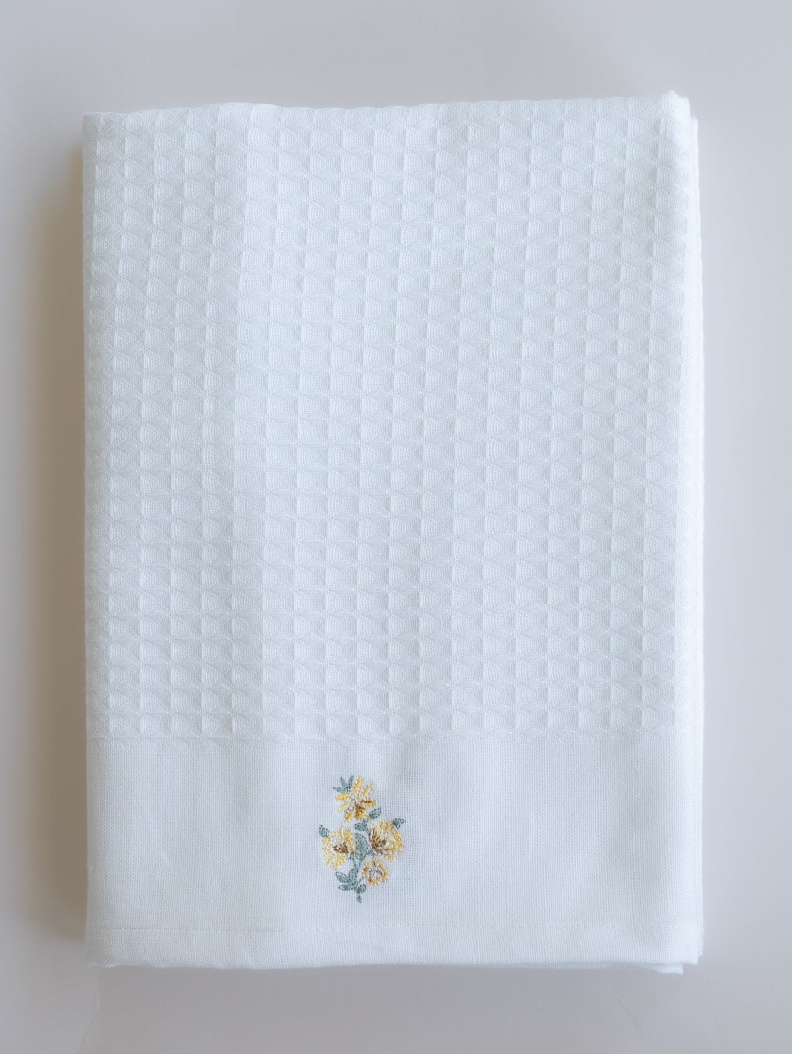 Cotton Embroidered Bath Towel - AINA