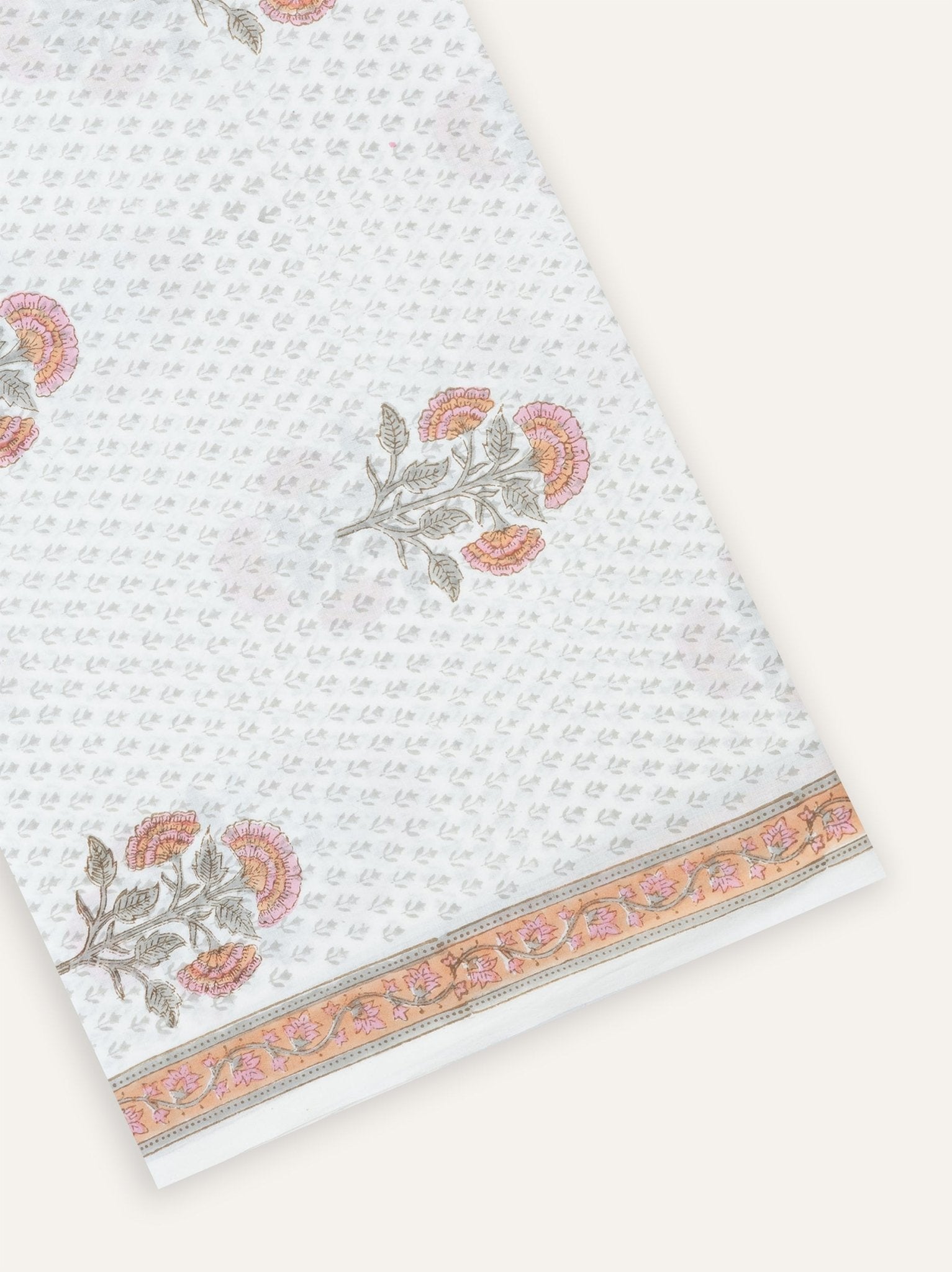 Cotton Hand Block Print Fabric - AINA