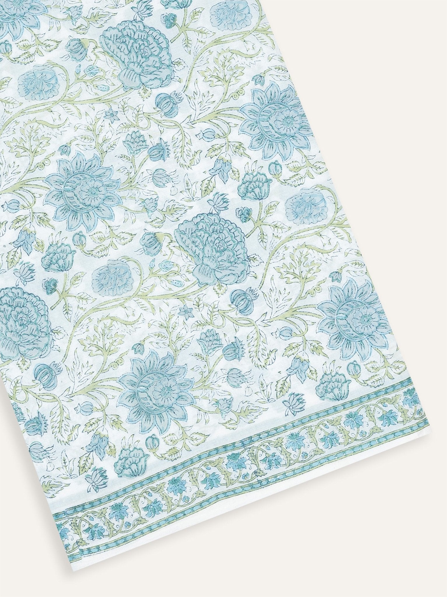 Cotton Hand Block Print Fabric - AINA