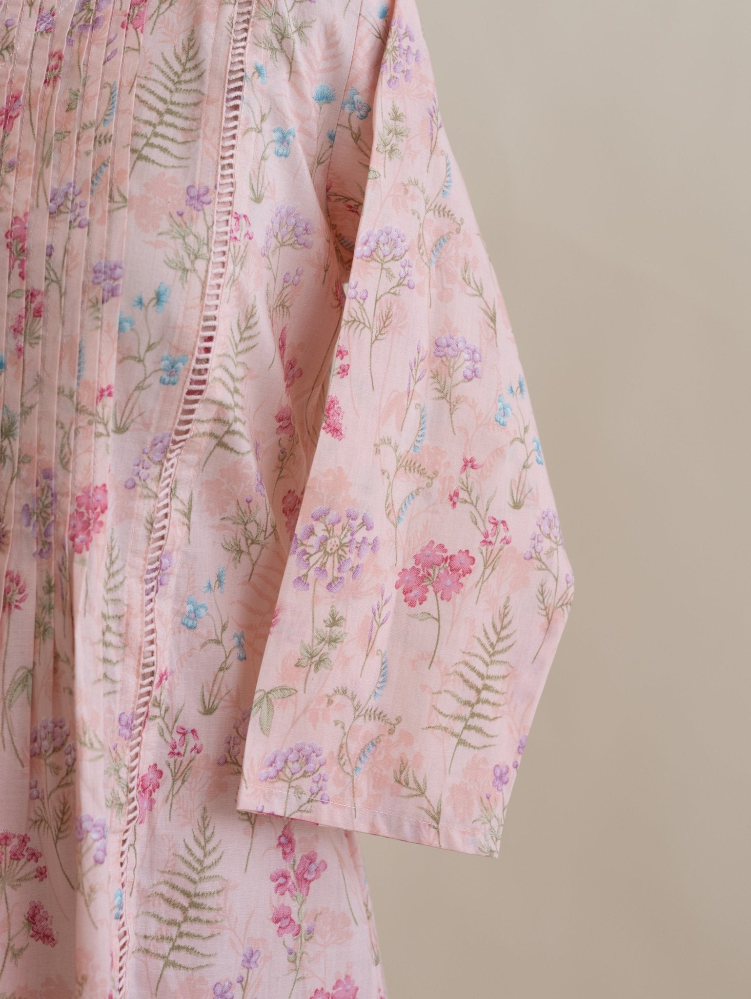 Heer Cotton Printed A - Line Kurta - AINA