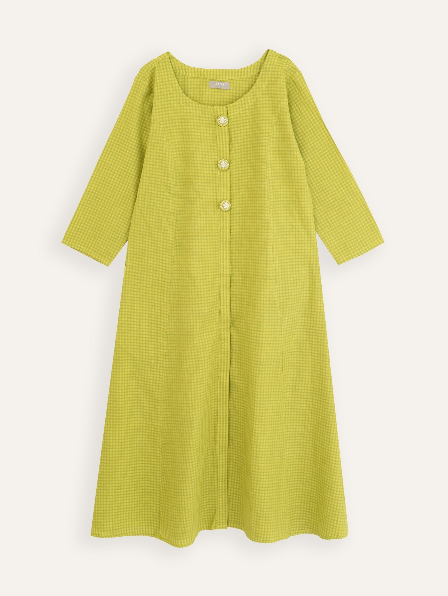 Hema Cotton Handloom A - Line Kurta - AINA