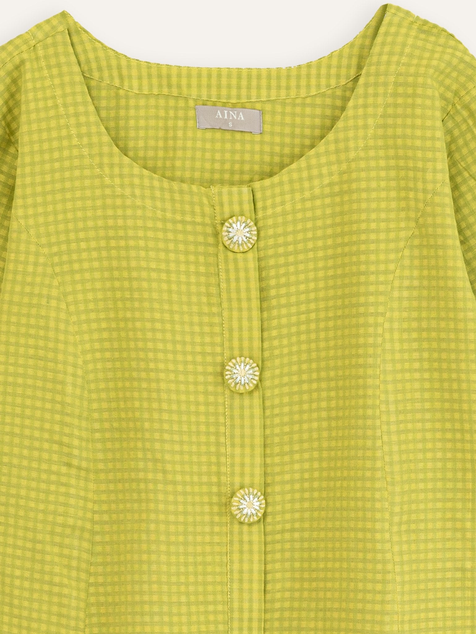 Hema Cotton Handloom A - Line Kurta - AINA