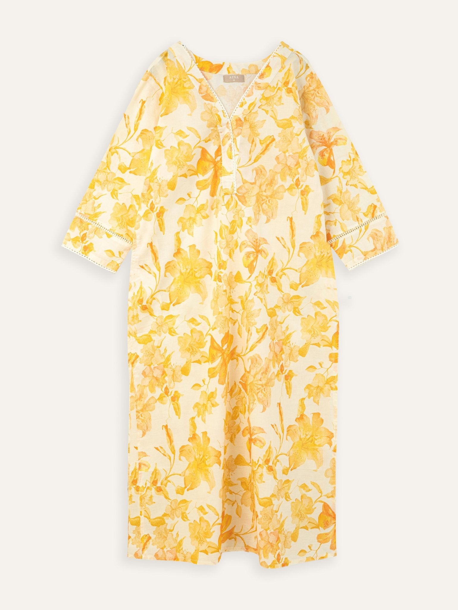 Jenna Cotton Digital Print Straight Kurta - AINA