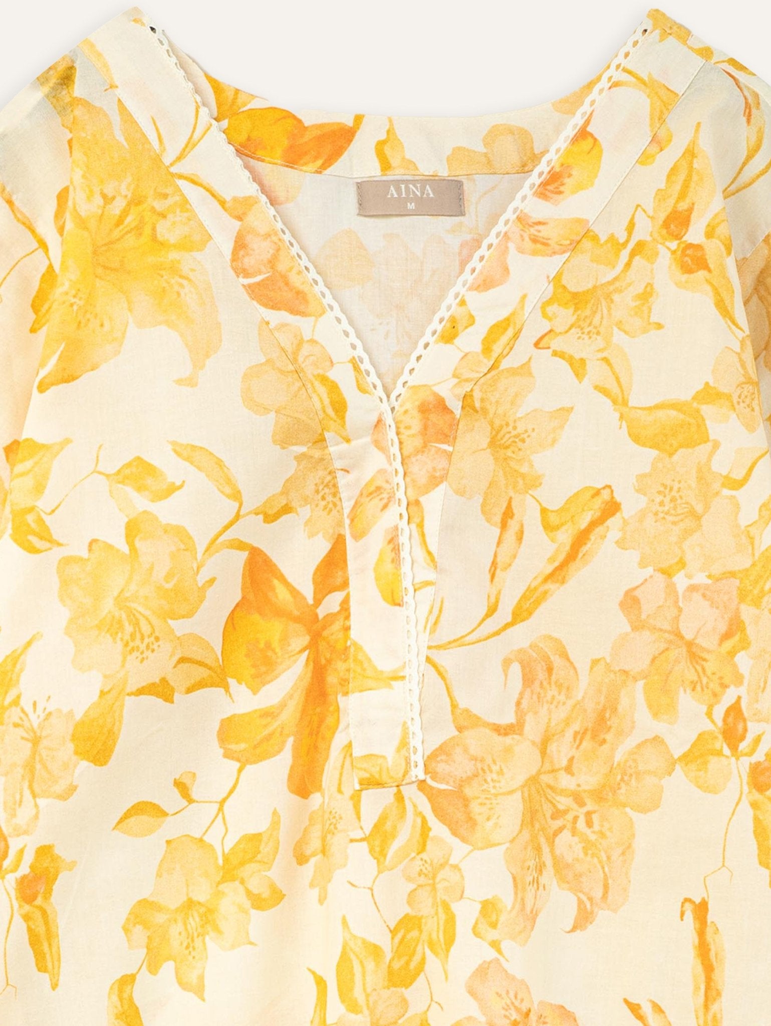 Jenna Cotton Digital Print Straight Kurta - AINA