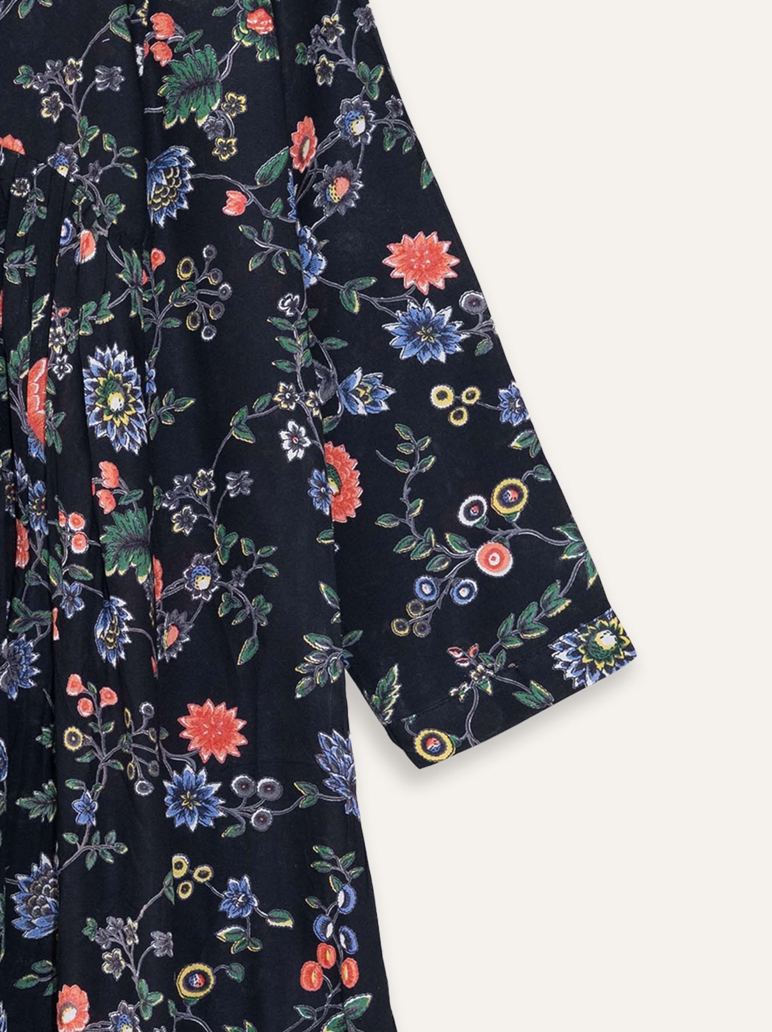 Joana Modal Printed A - Line Kurta - AINA