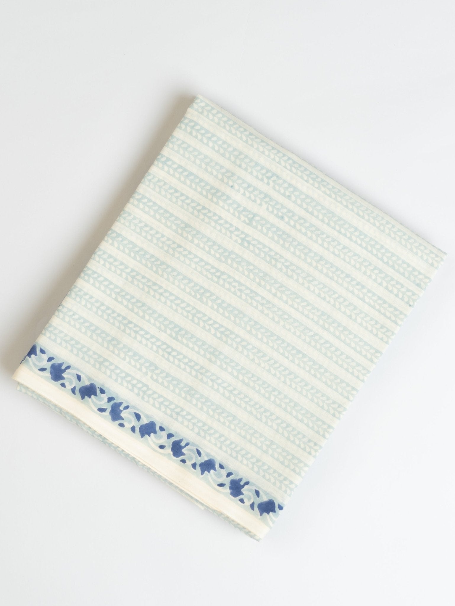 Kavya Cotton Block Printed Unstitched Suit Set - 3 Piece - AINA