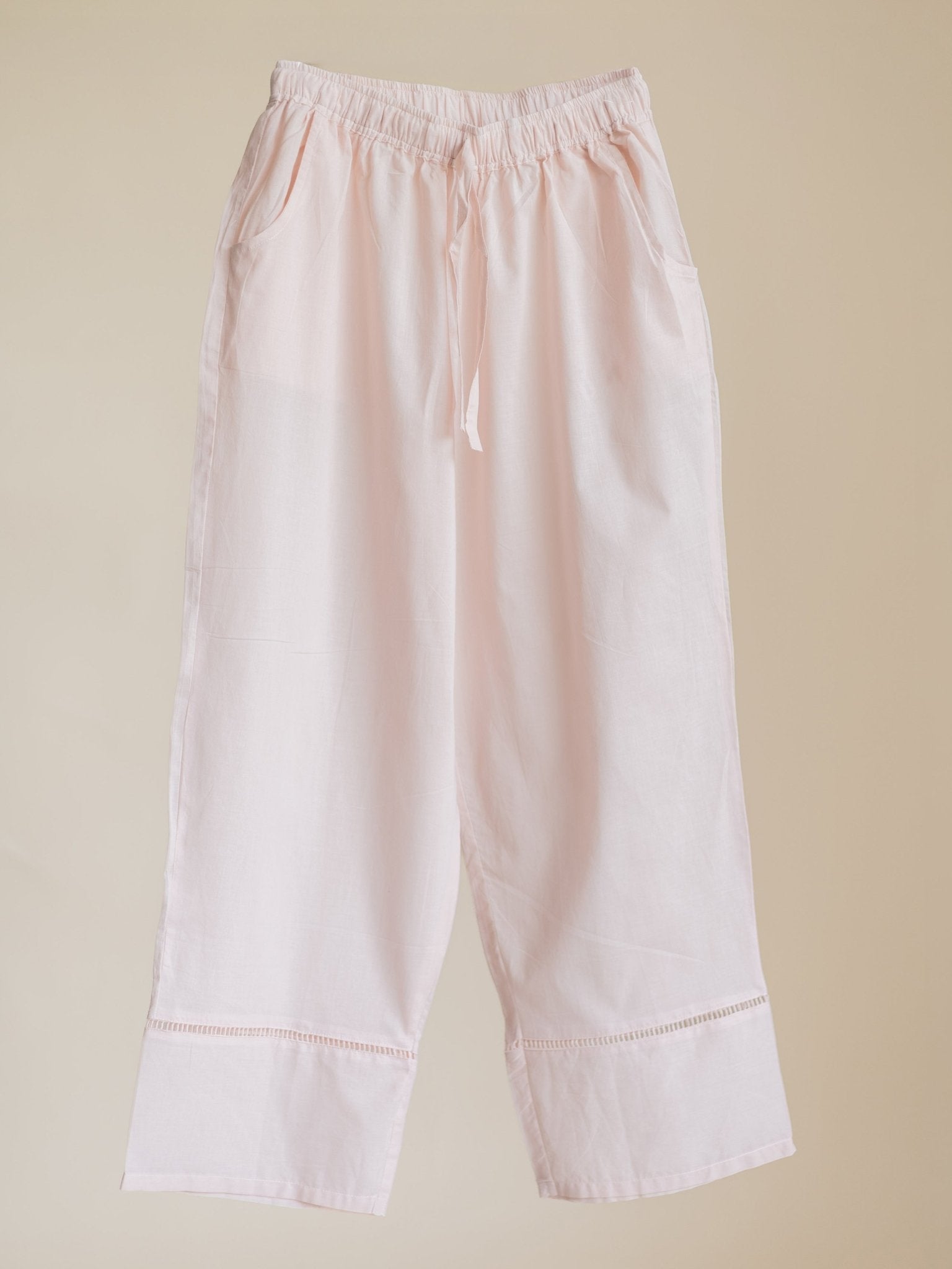 Kesiya Cotton Embroidered A-Line Suit Set - AINA