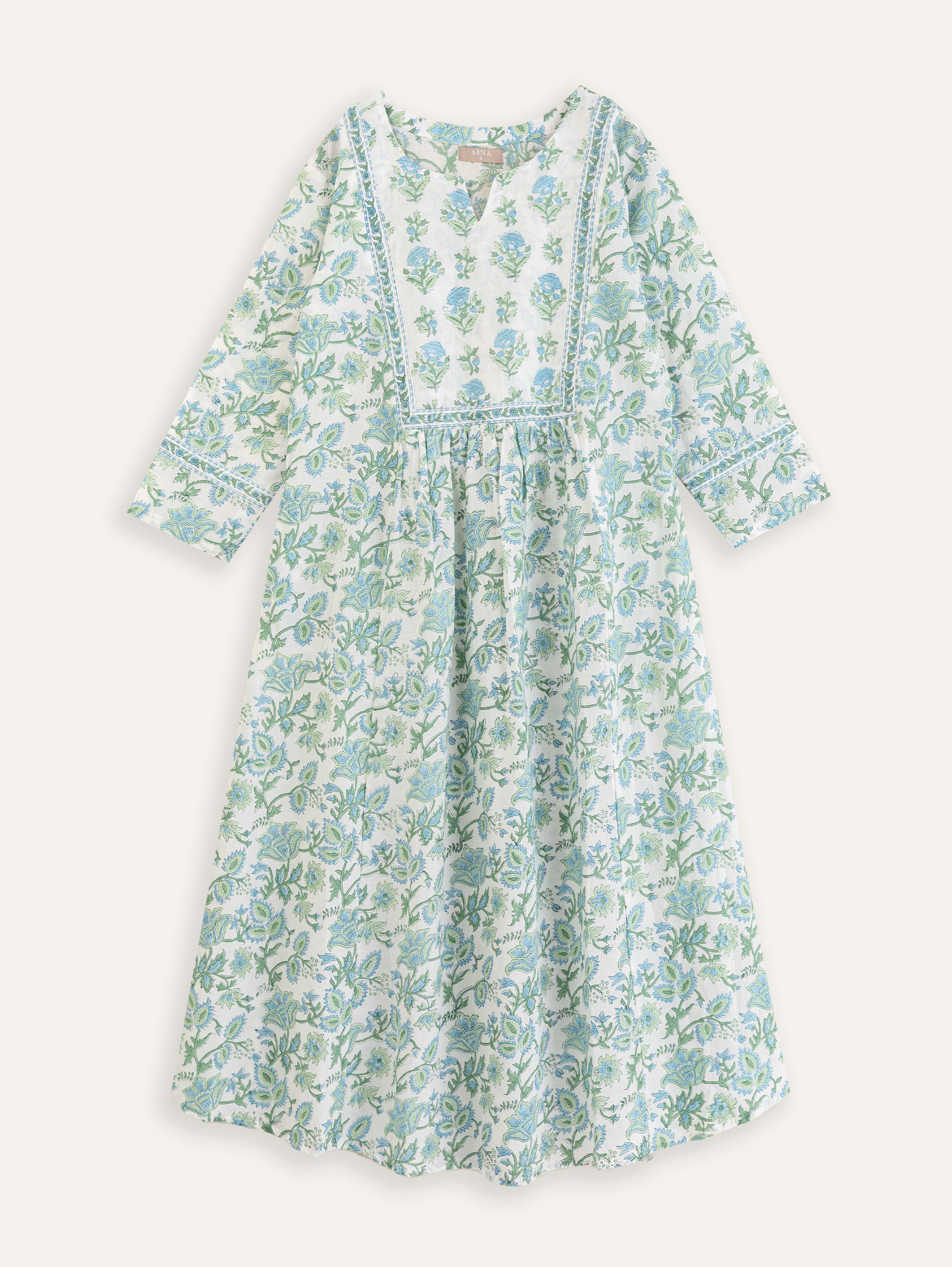 Sitara Cotton Block Printed A-Line Kurta