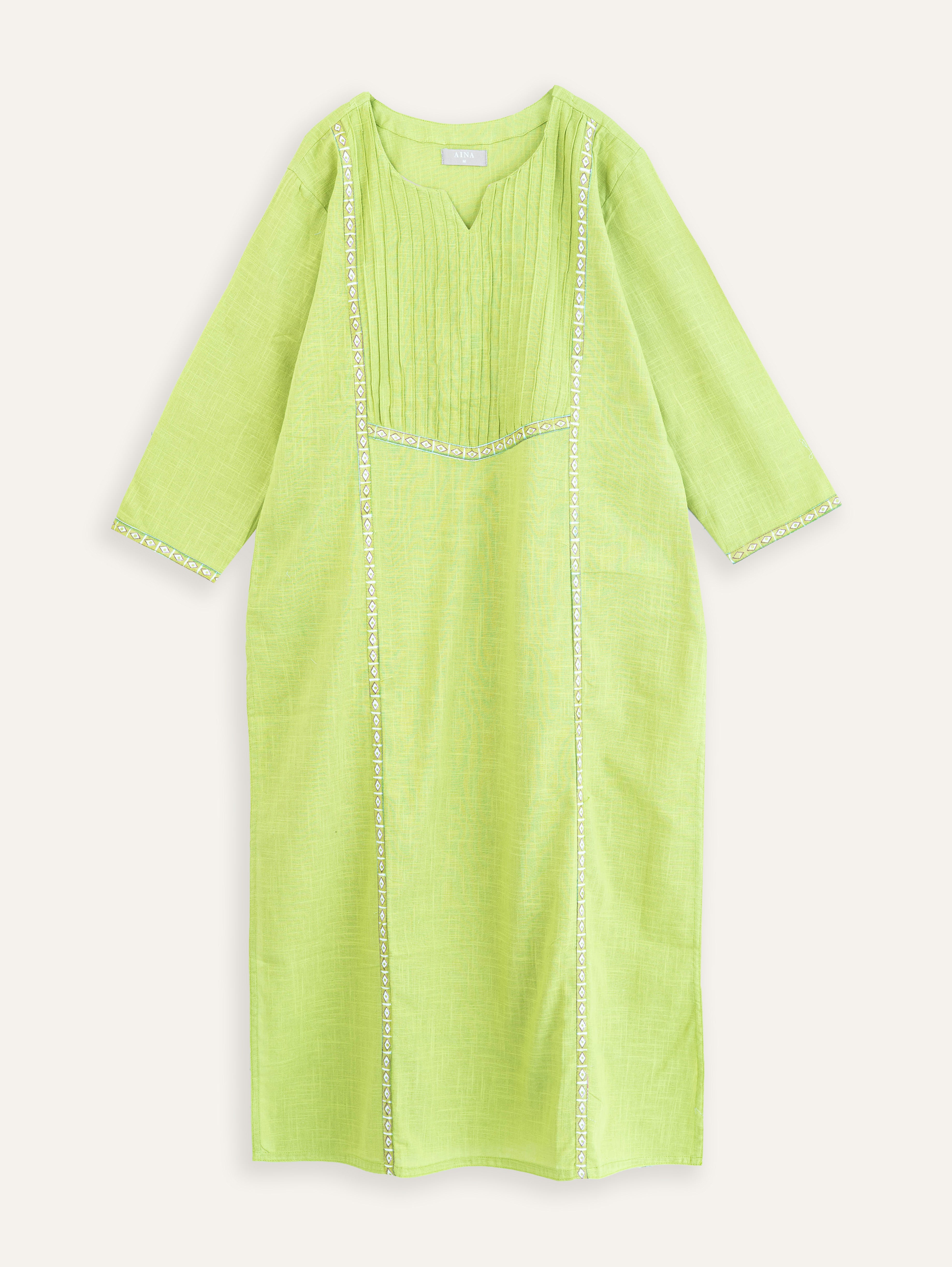 Sarah Cotton Slub A Line Kurta