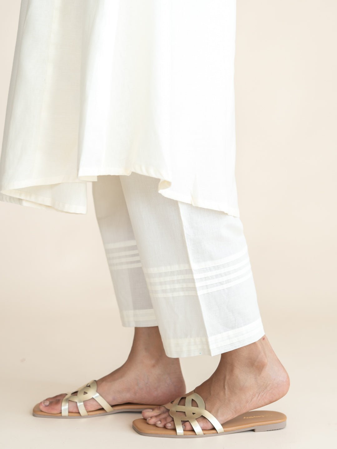 Kumud Cotton Palazzo Pant - AINA