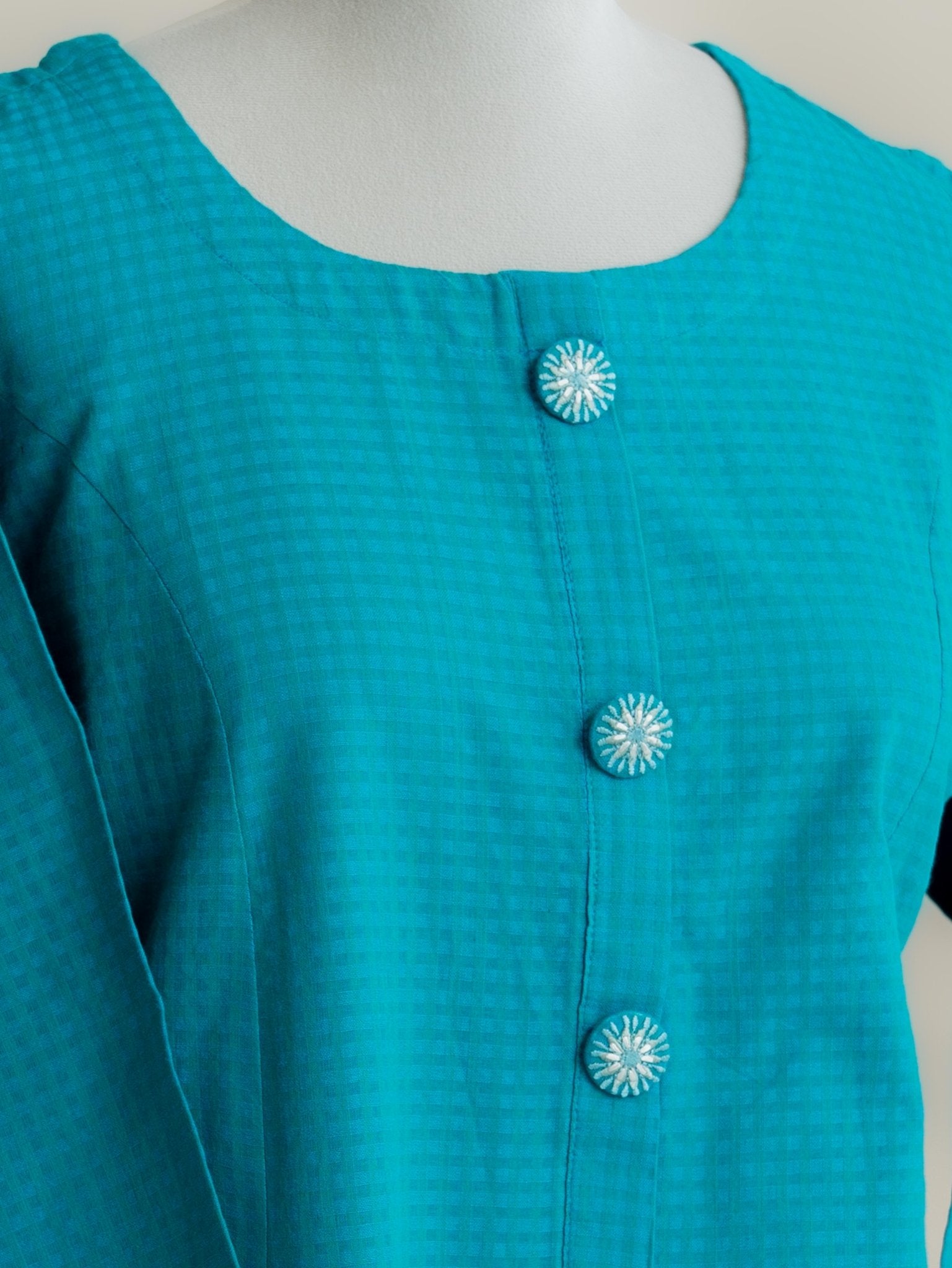 Naja Cotton Handloom A - Line Kurta - AINA