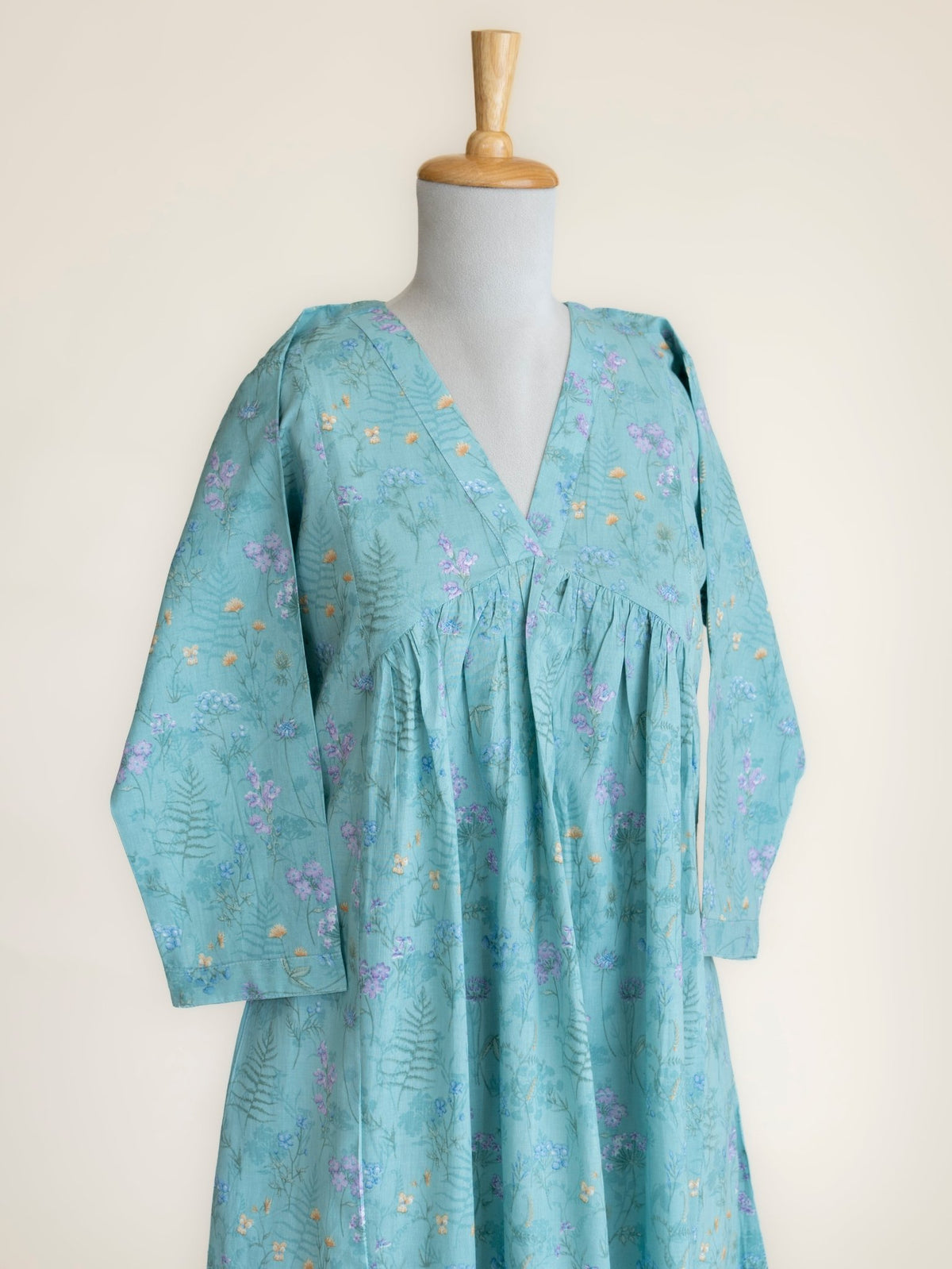 Naomi Cotton Digital Printed A-Line Kurta - AINA