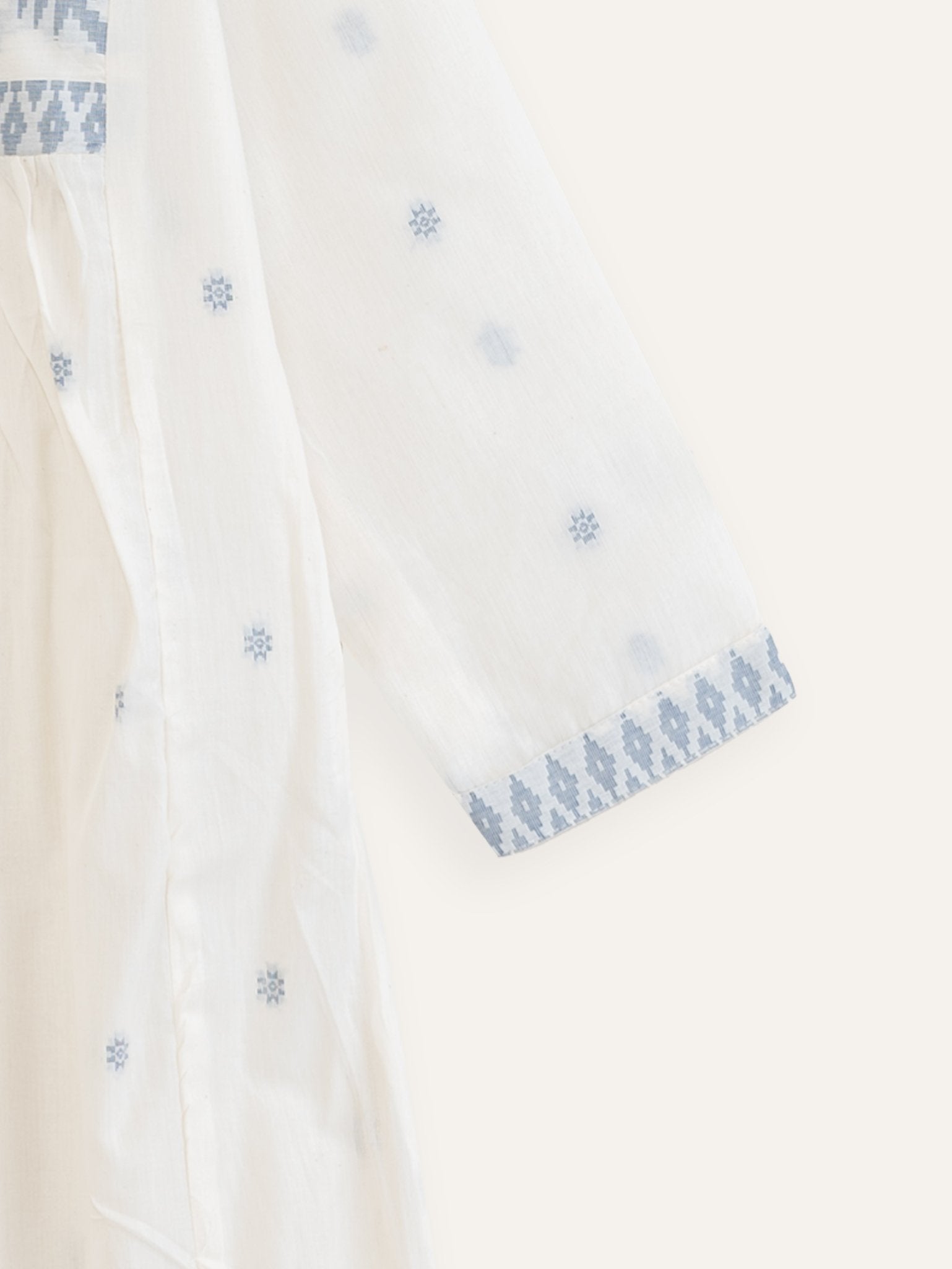 Neana Cotton Jamdani A - Line Kurta - AINA