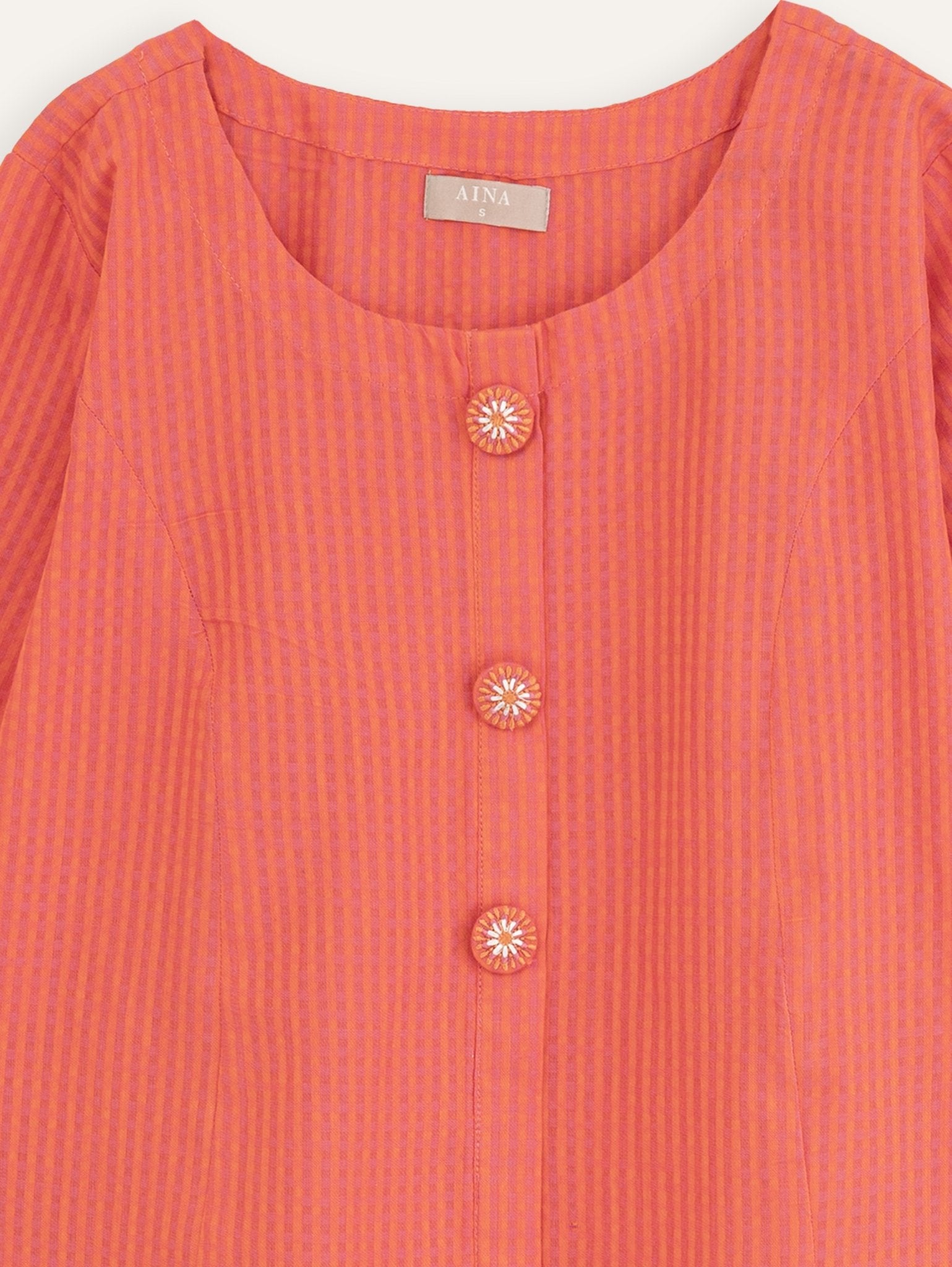 Neha Cotton Handloom A - Line Kurta - AINA