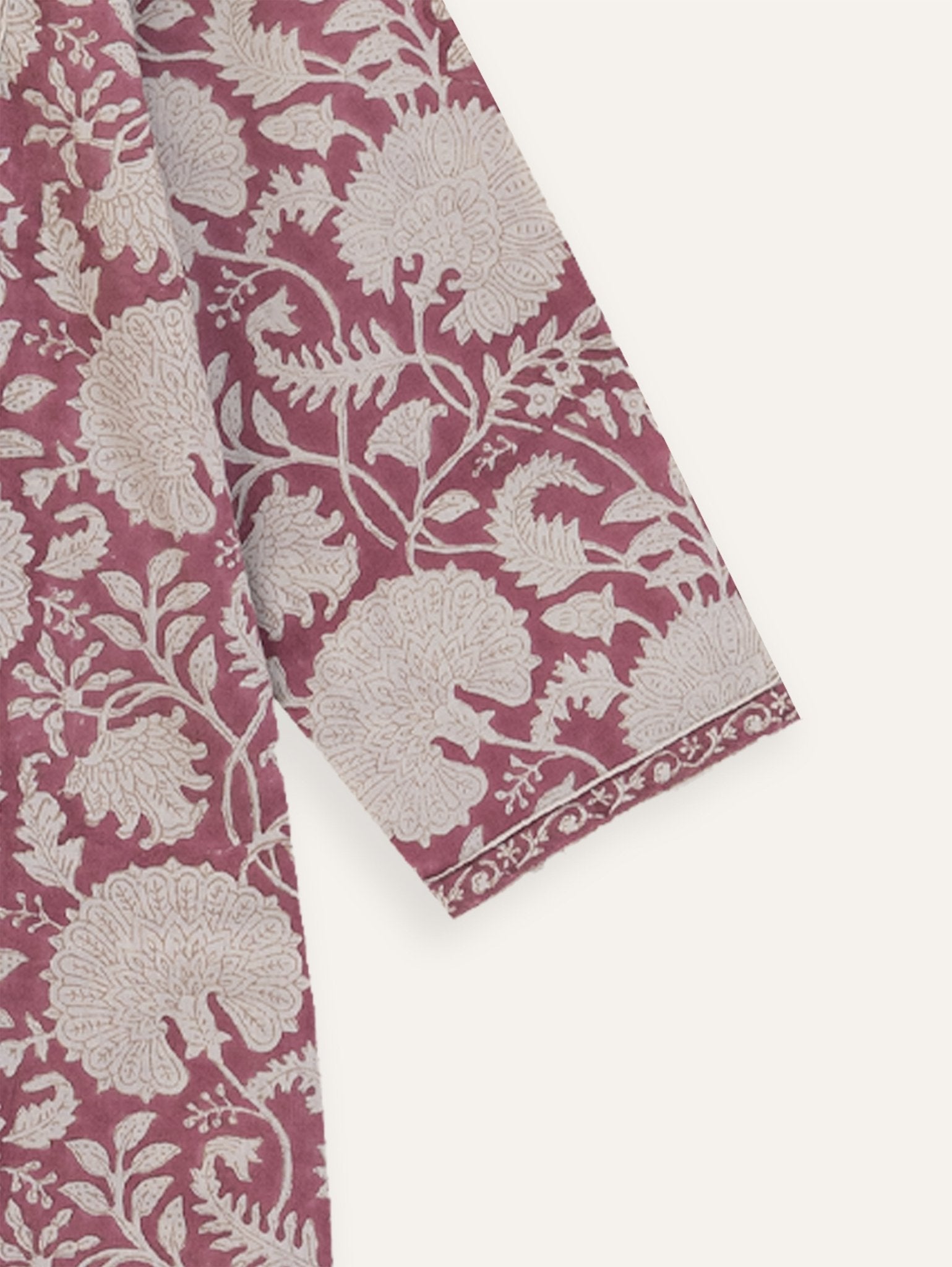 Prakriti Cotton Block Printed A - Line Kurta - AINA