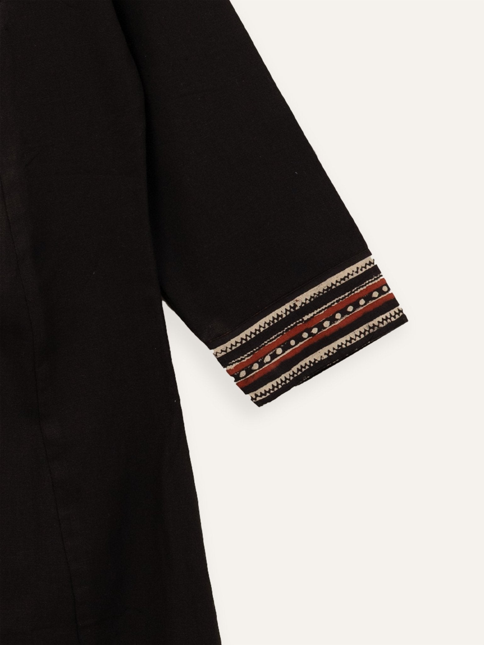 Ragini Cotton Flax Plain A - Line Kurta - AINA