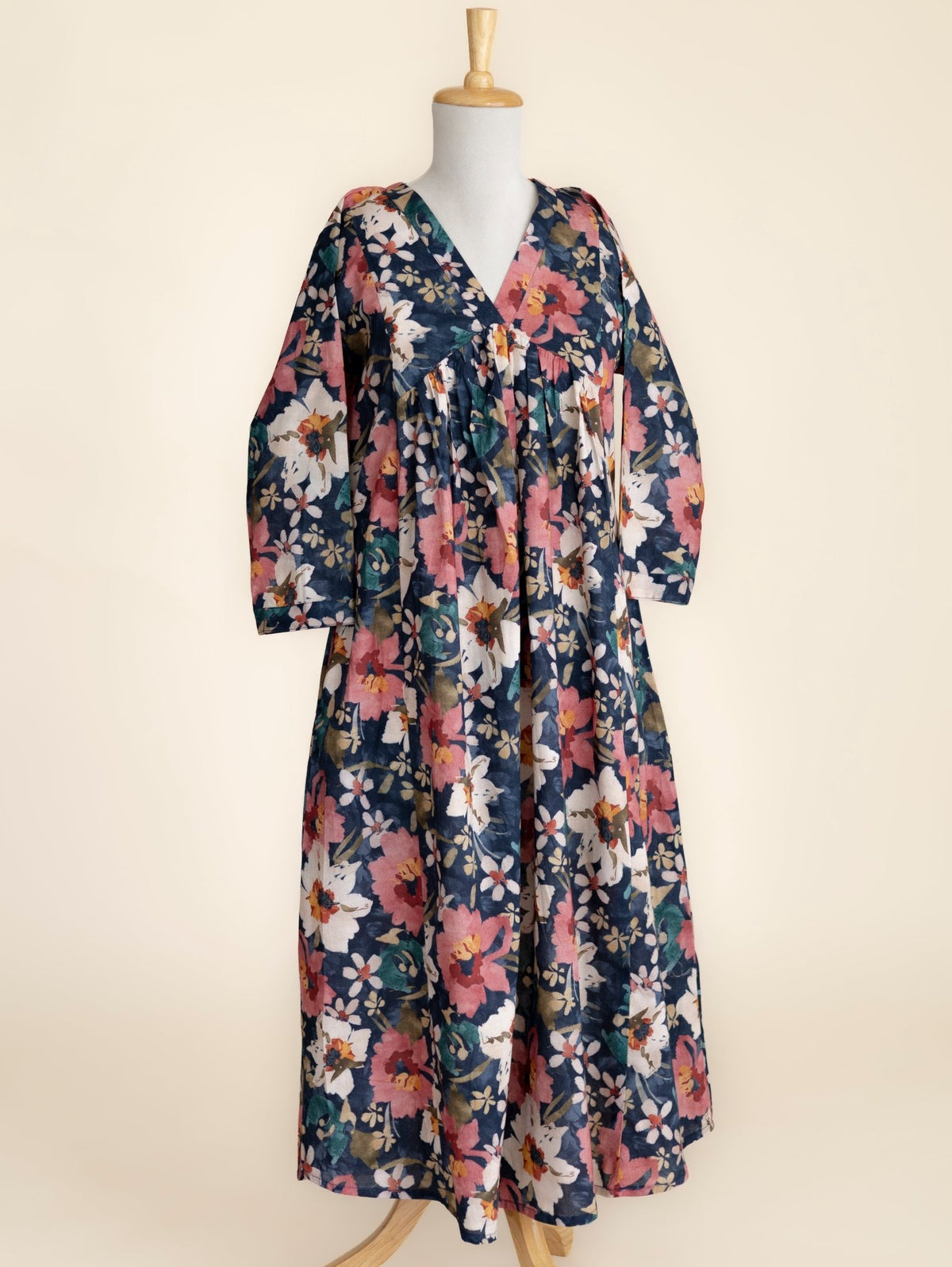 Rameesa Cotton Digital Printed A-Line Kurta - AINA