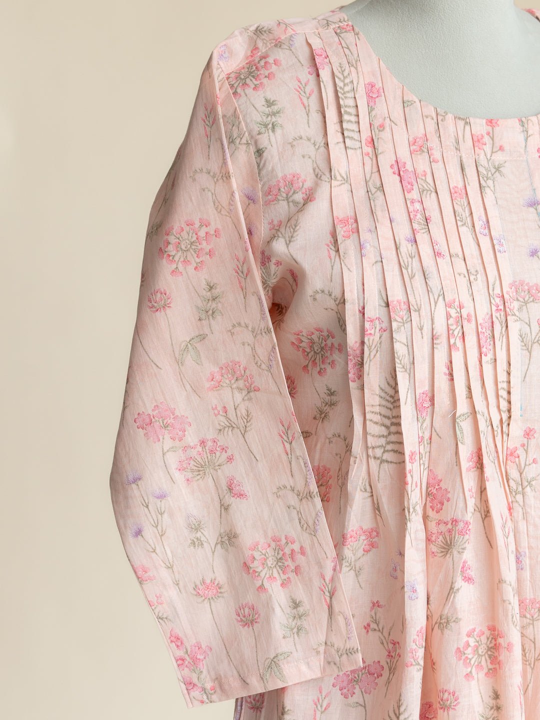 Ruhaima Cotton Digital Printed A - Line Kurta - AINA