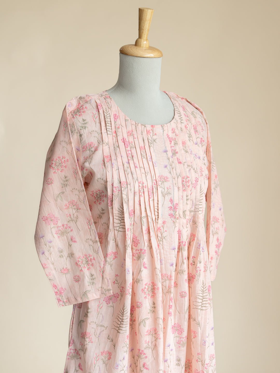 Ruhaima Cotton Digital Printed A - Line Kurta - AINA