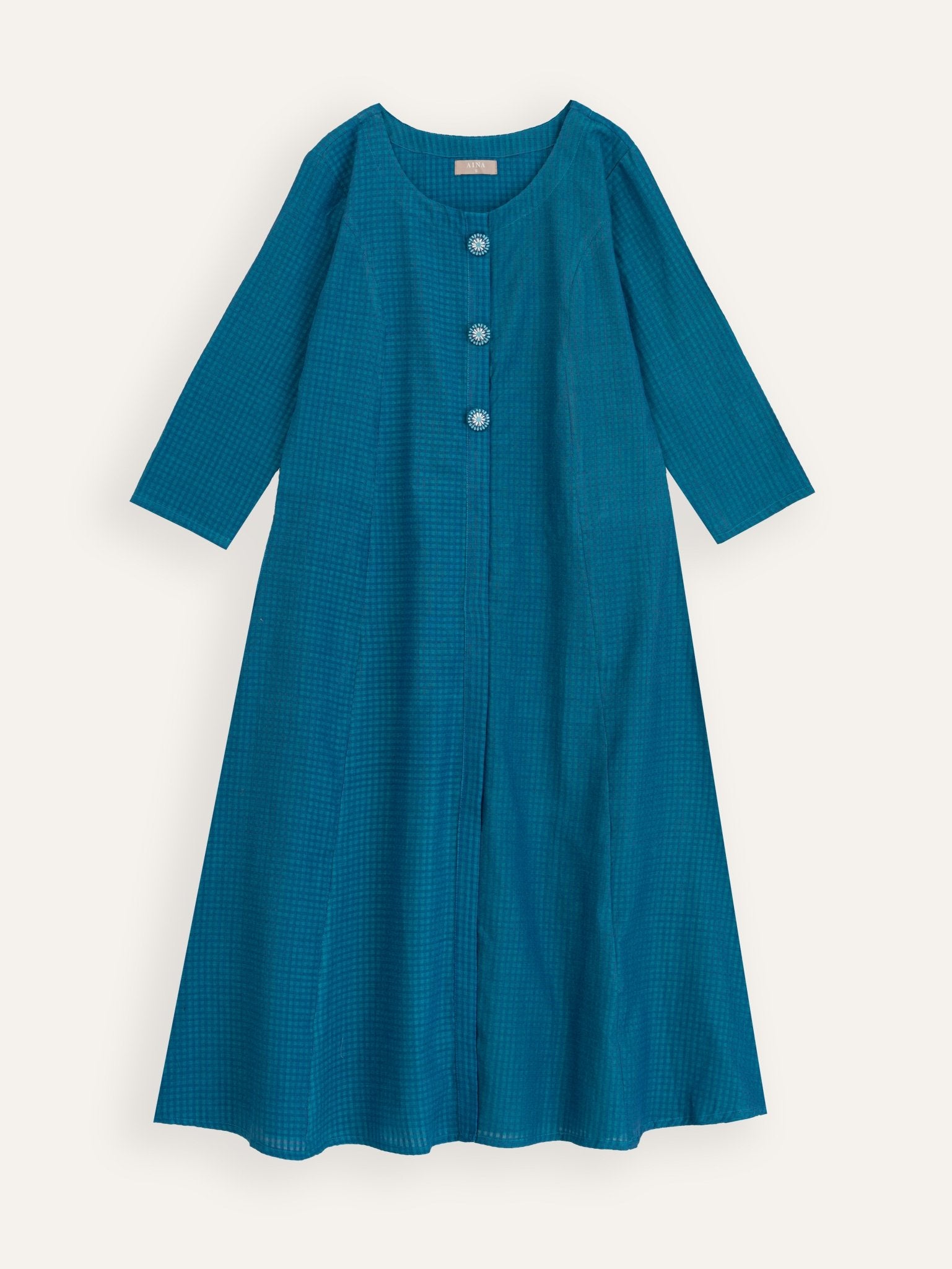 Ruhani Cotton Handloom A - Line Kurta - AINA