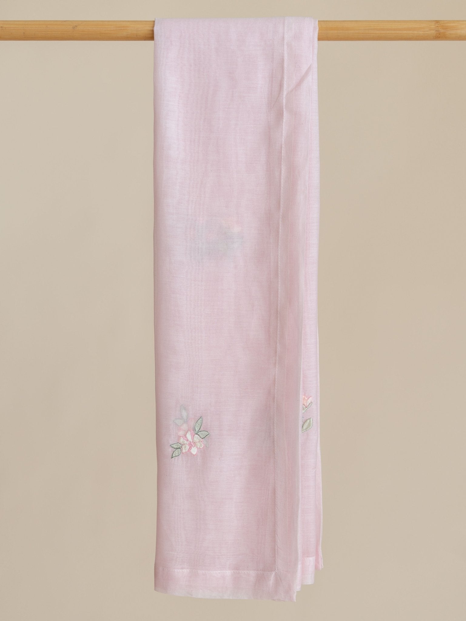 Rumeena Chanderi Embroidered A - Line Suit Set - AINA