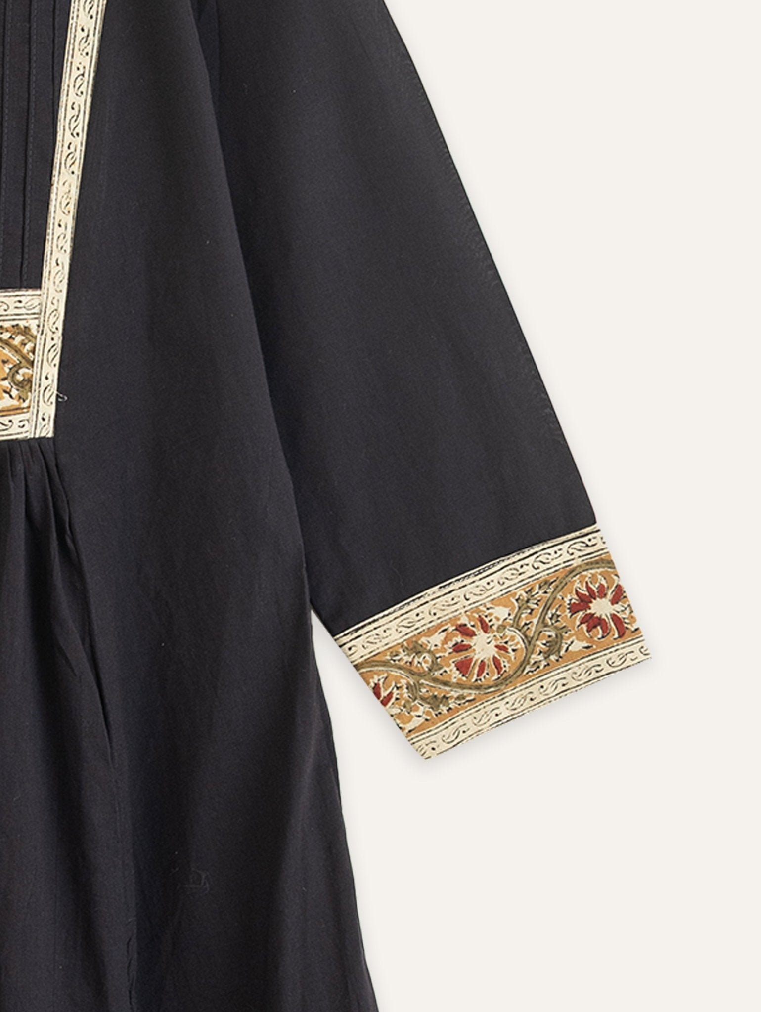 Surbhi Cotton Plain A - Line Kurta - AINA