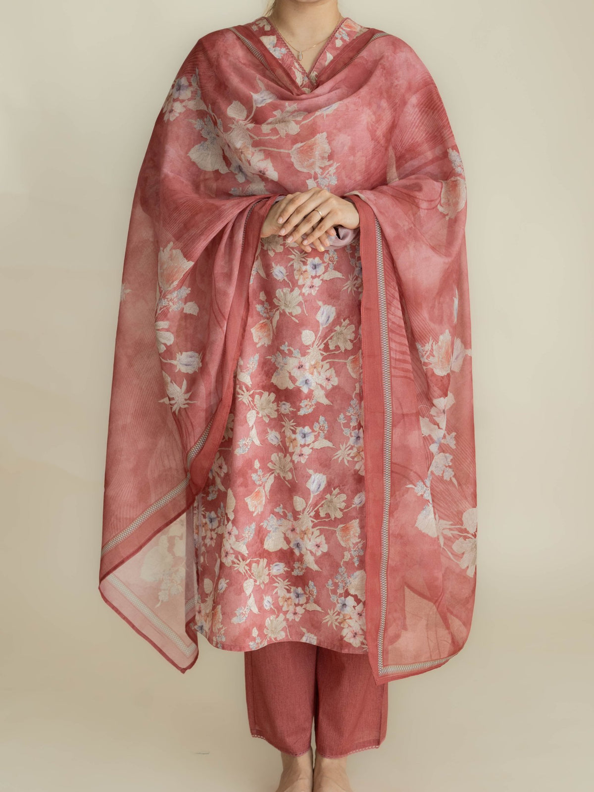 Tapsi Cotton Digital Printed Straight Suit Set - AINA
