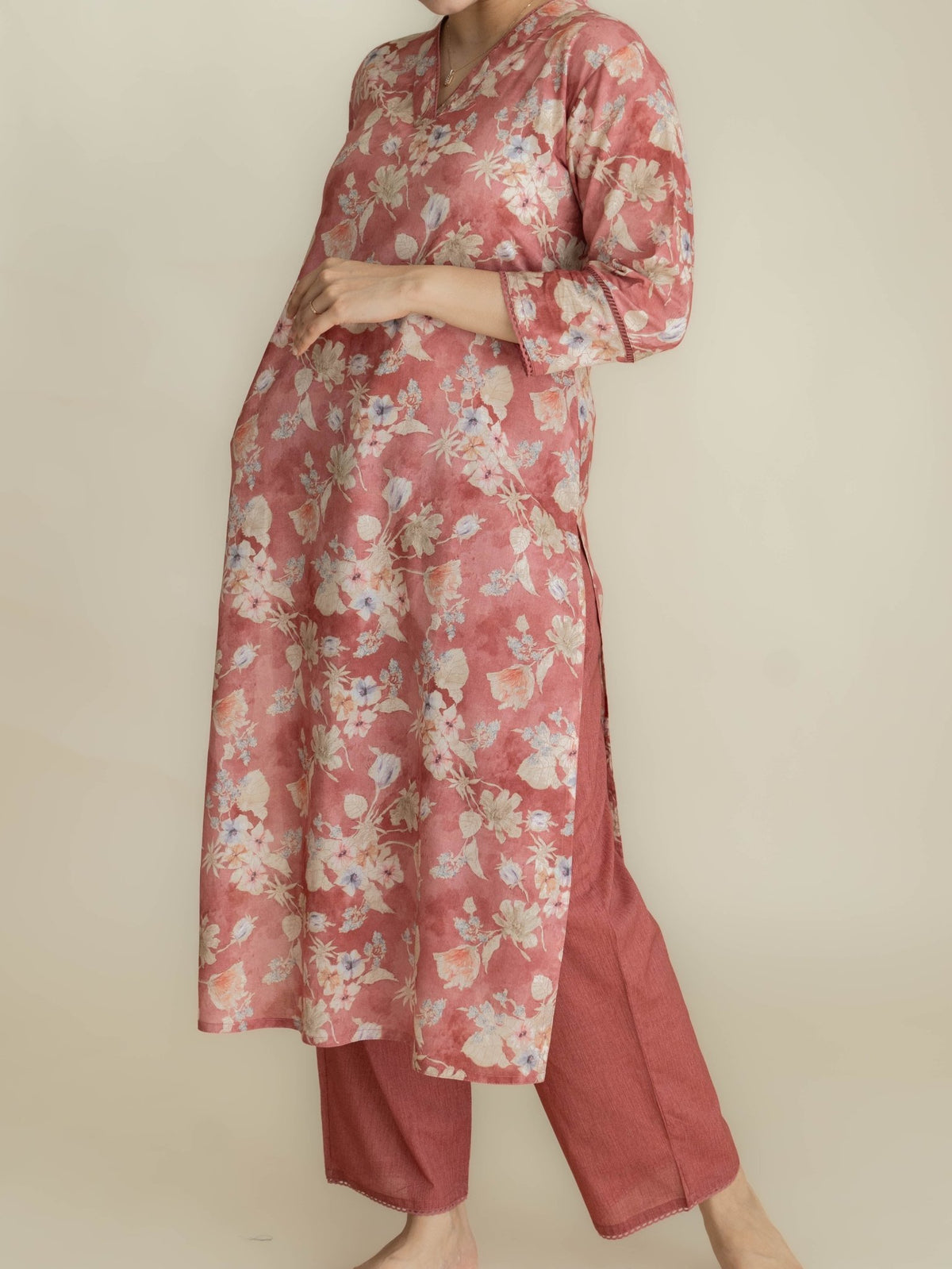 Tapsi Cotton Digital Printed Straight Suit Set - AINA