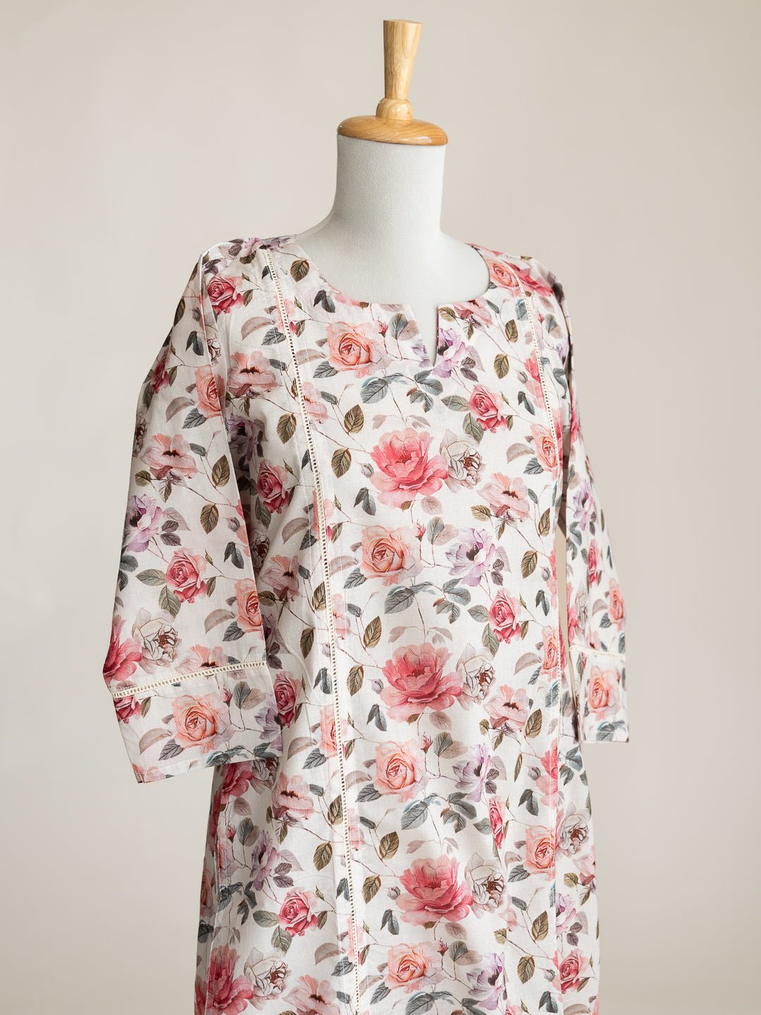 Tarika Cotton Digital Printed Straight Suit Set - AINA