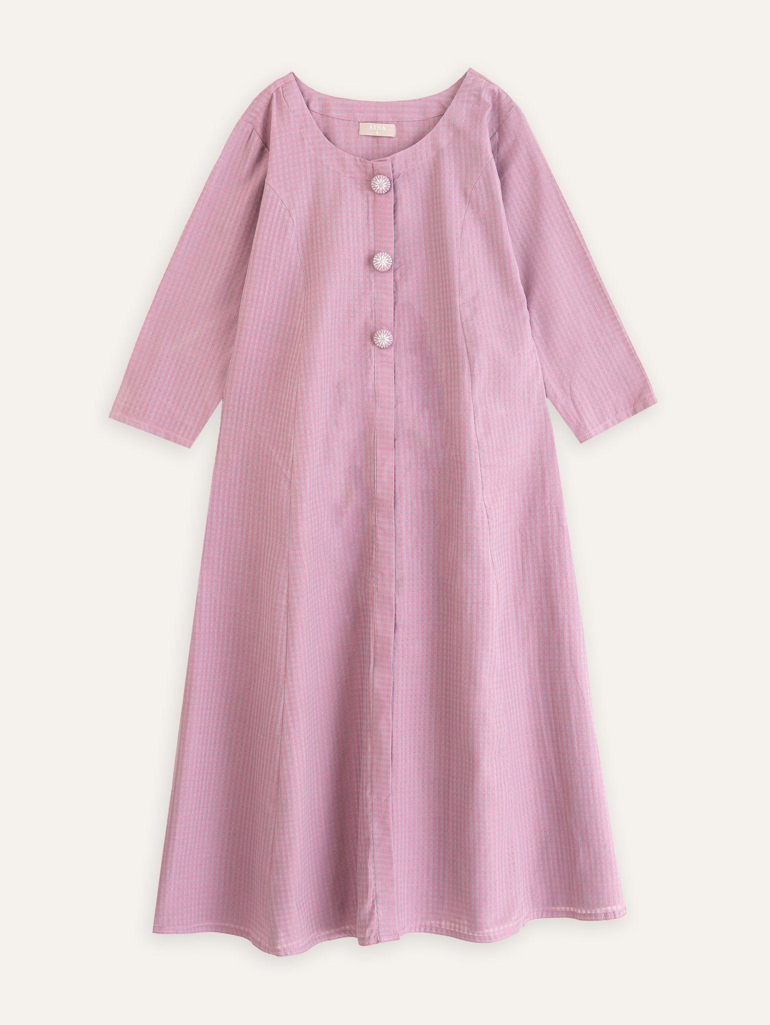 Twinkle Cotton Handloom A - Line Kurta - AINA