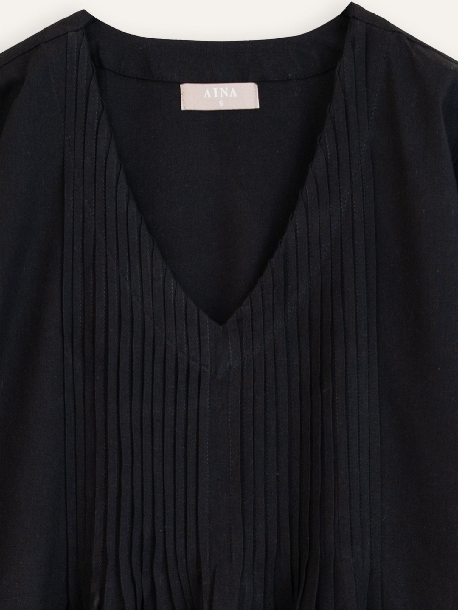 Zoya Cotton Flax Embroidered A Line Kurta - AINA