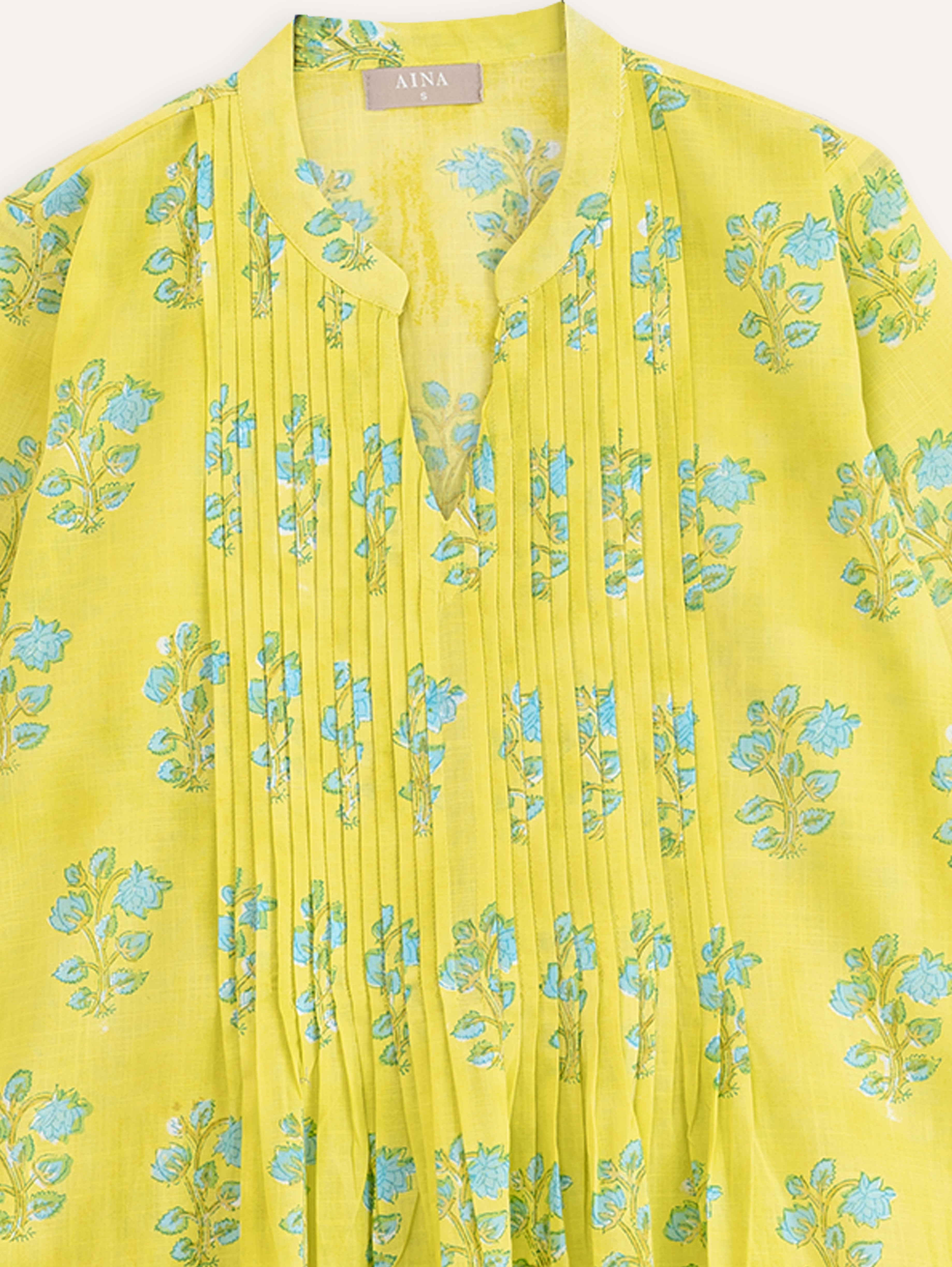 Sonam Cotton Block Printed A-Line Kurta