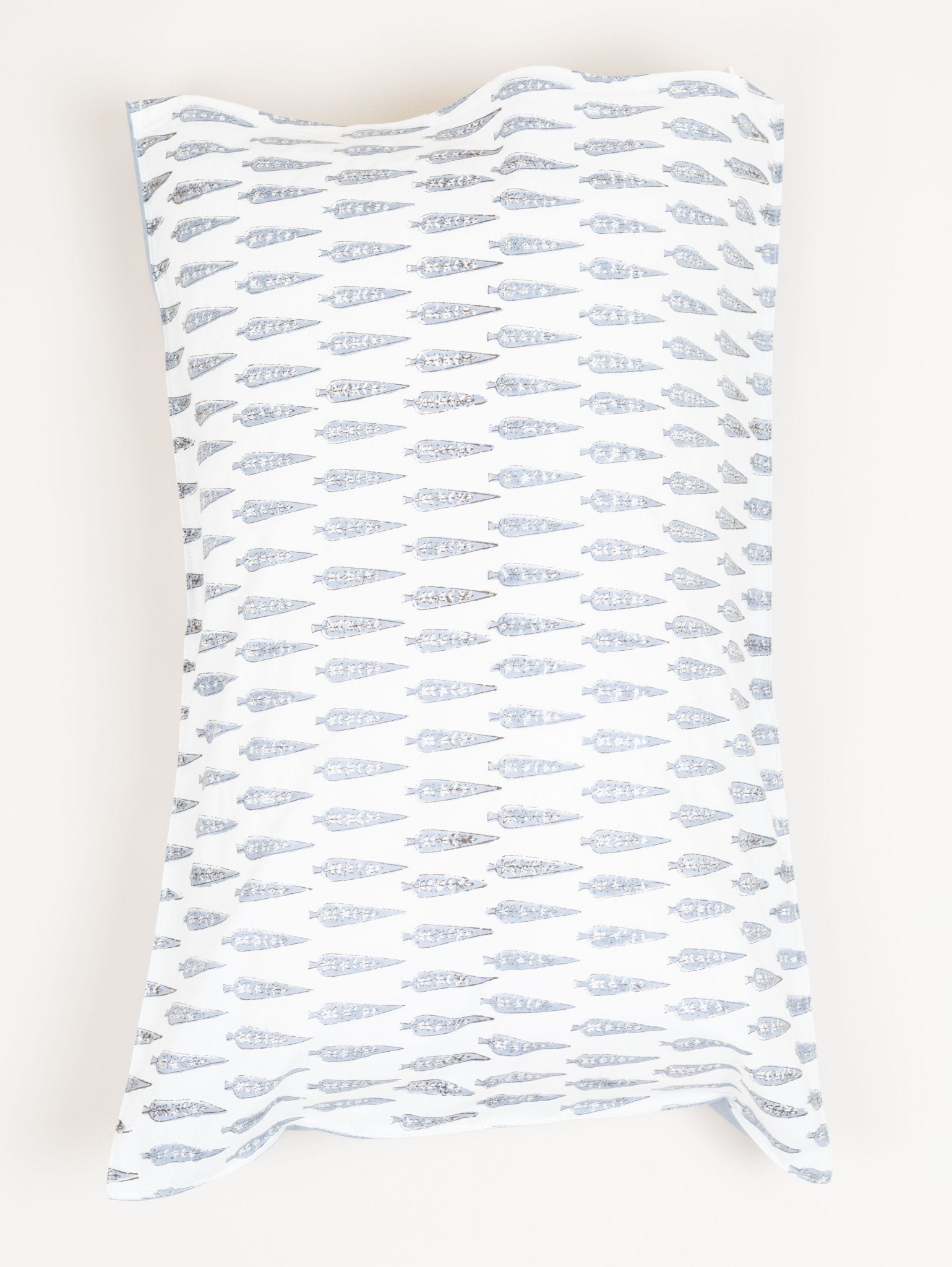 Cotton Block Printed Double Bedsheet - AINA