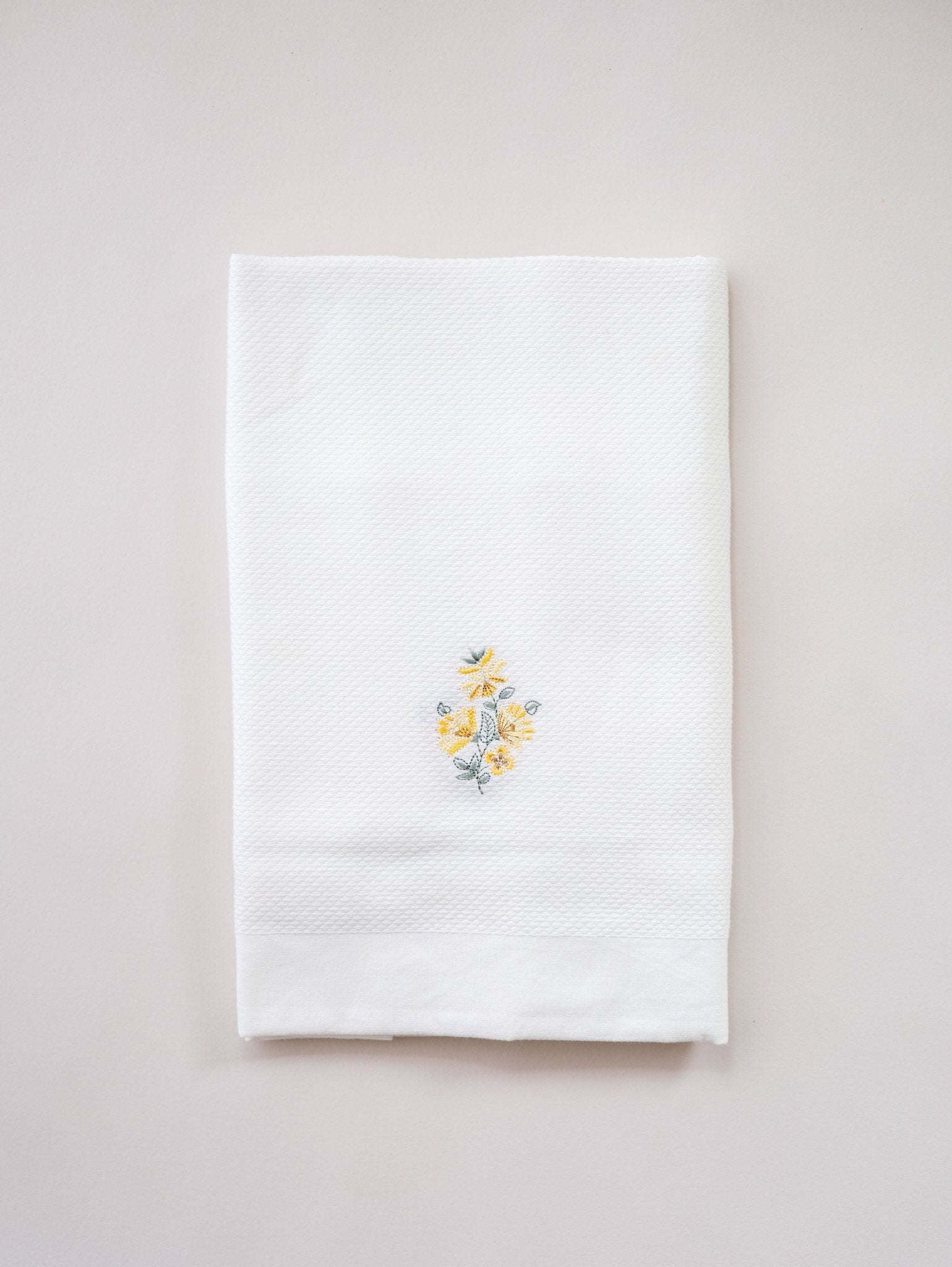 Cotton Embroidered Bath Towel - AINA
