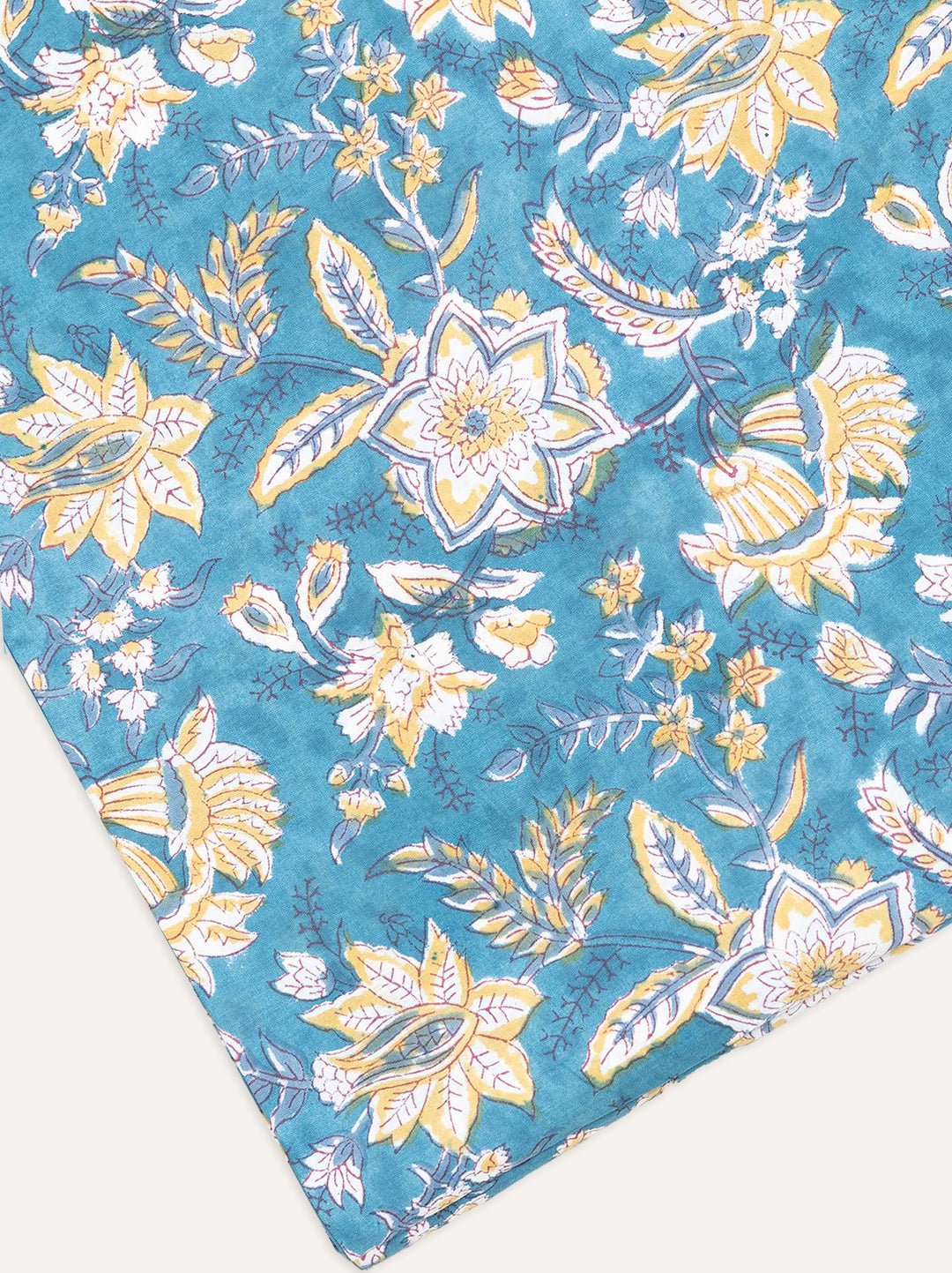 Cotton Hand Block Print Fabric - AINA