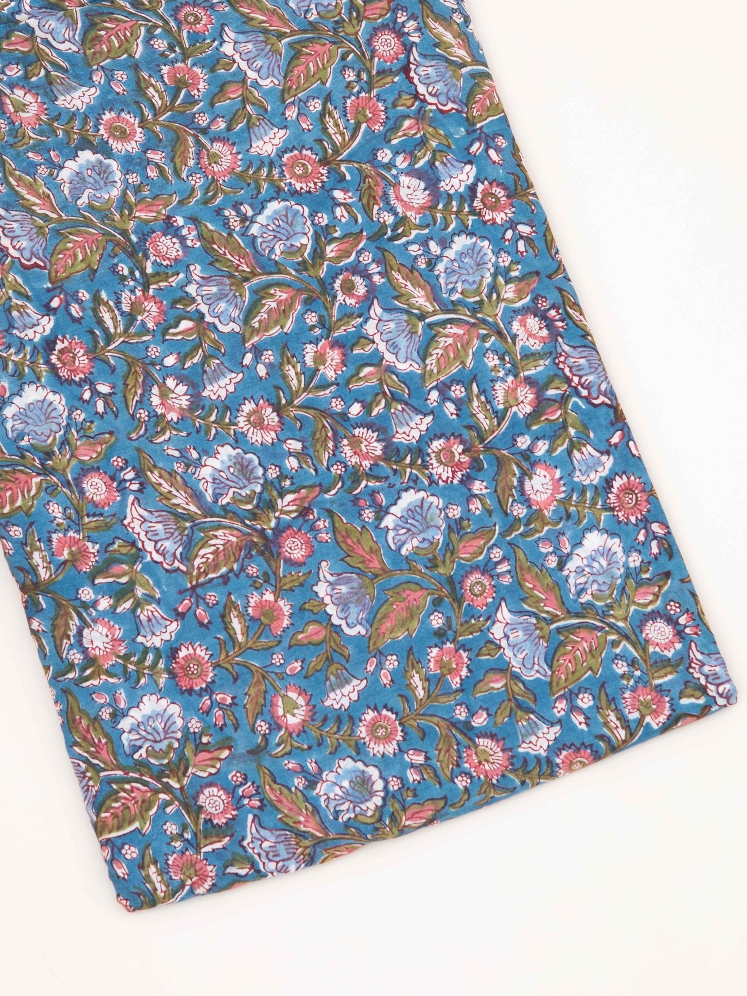 Cotton Hand Block Print Fabric - AINA