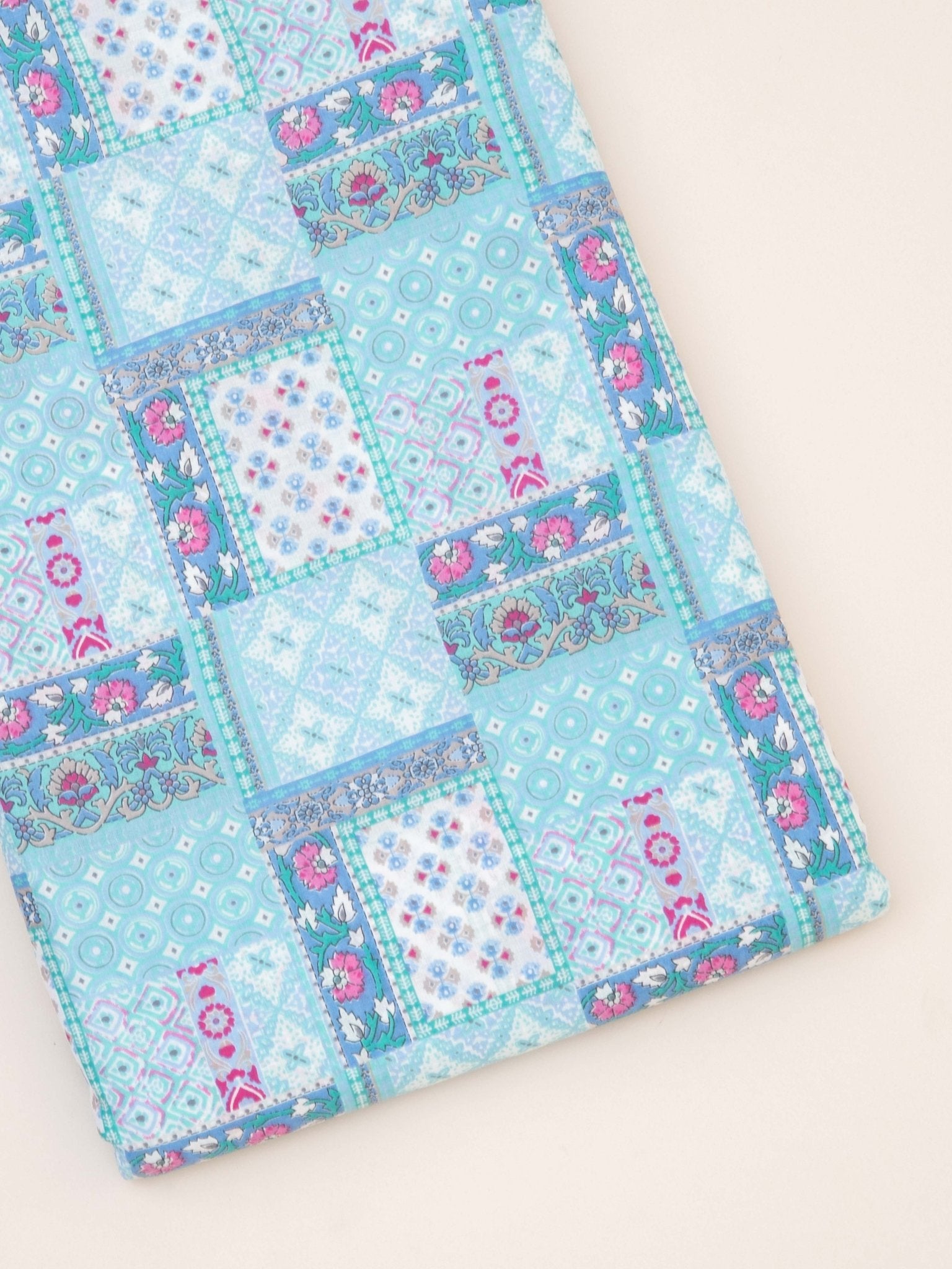 Cotton Screen Print Fabric - AINA