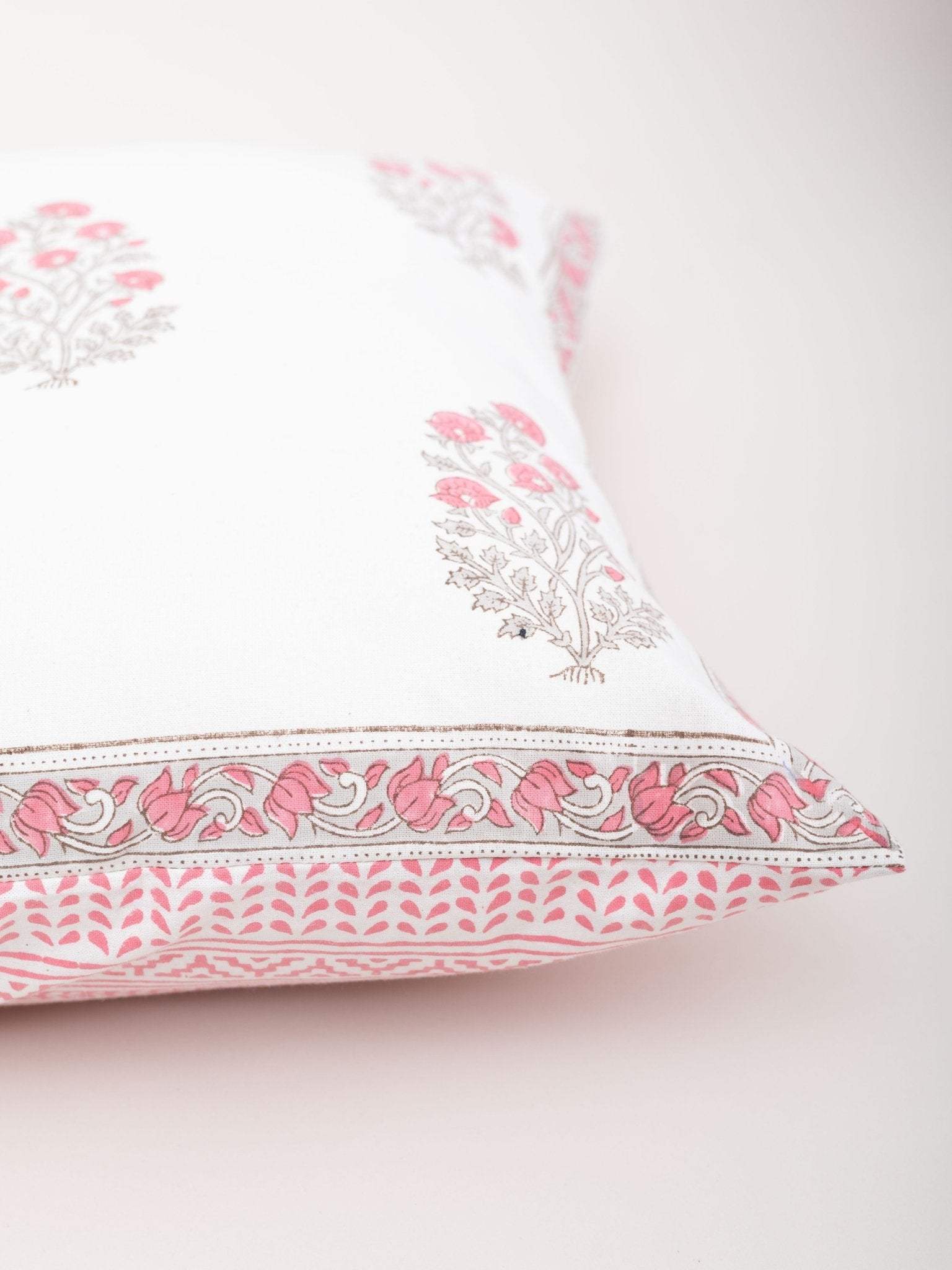 Hand Block Printed Cushion Cover - AINA