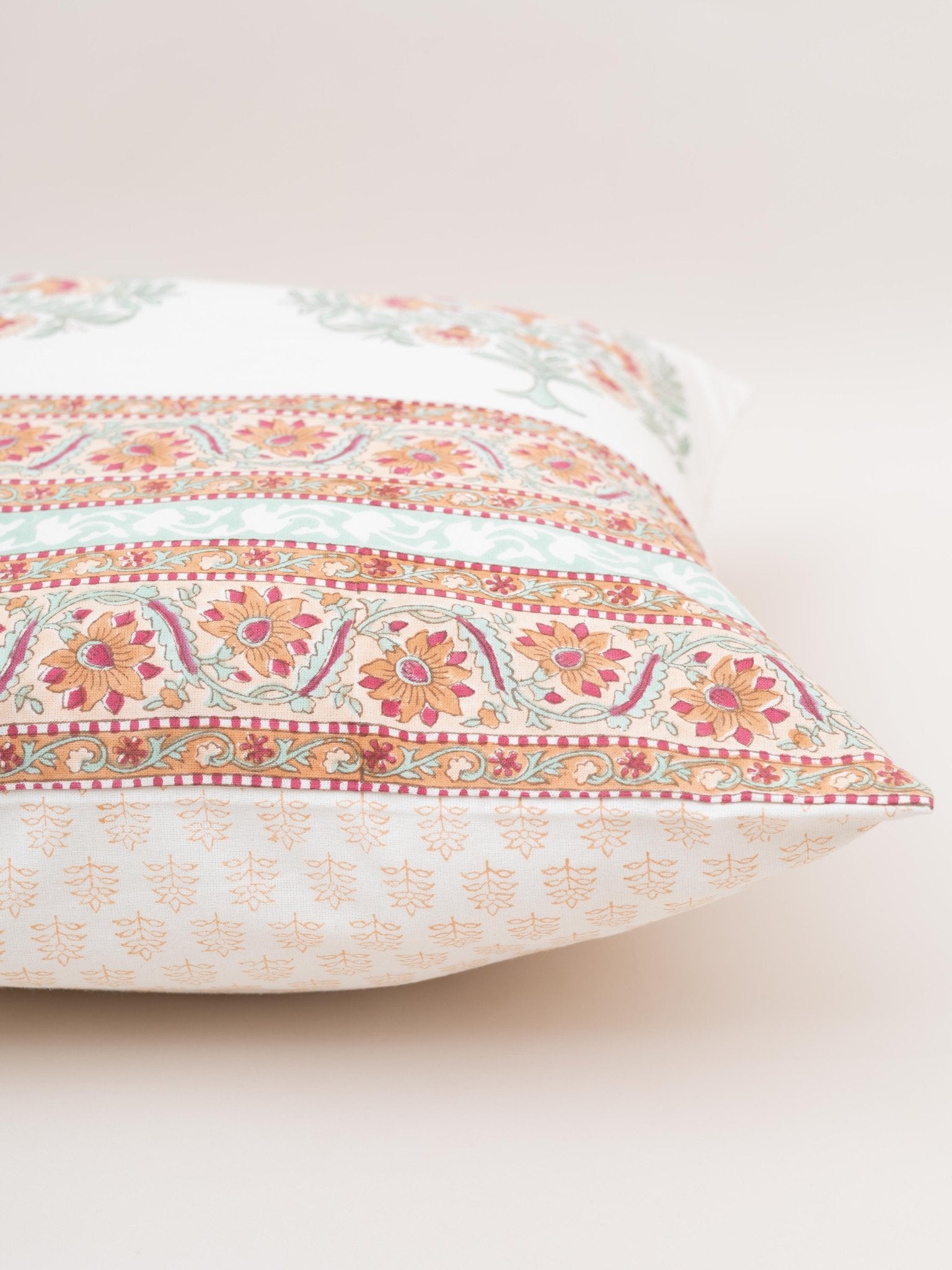 Hand Block Printed Cushion Cover - AINA