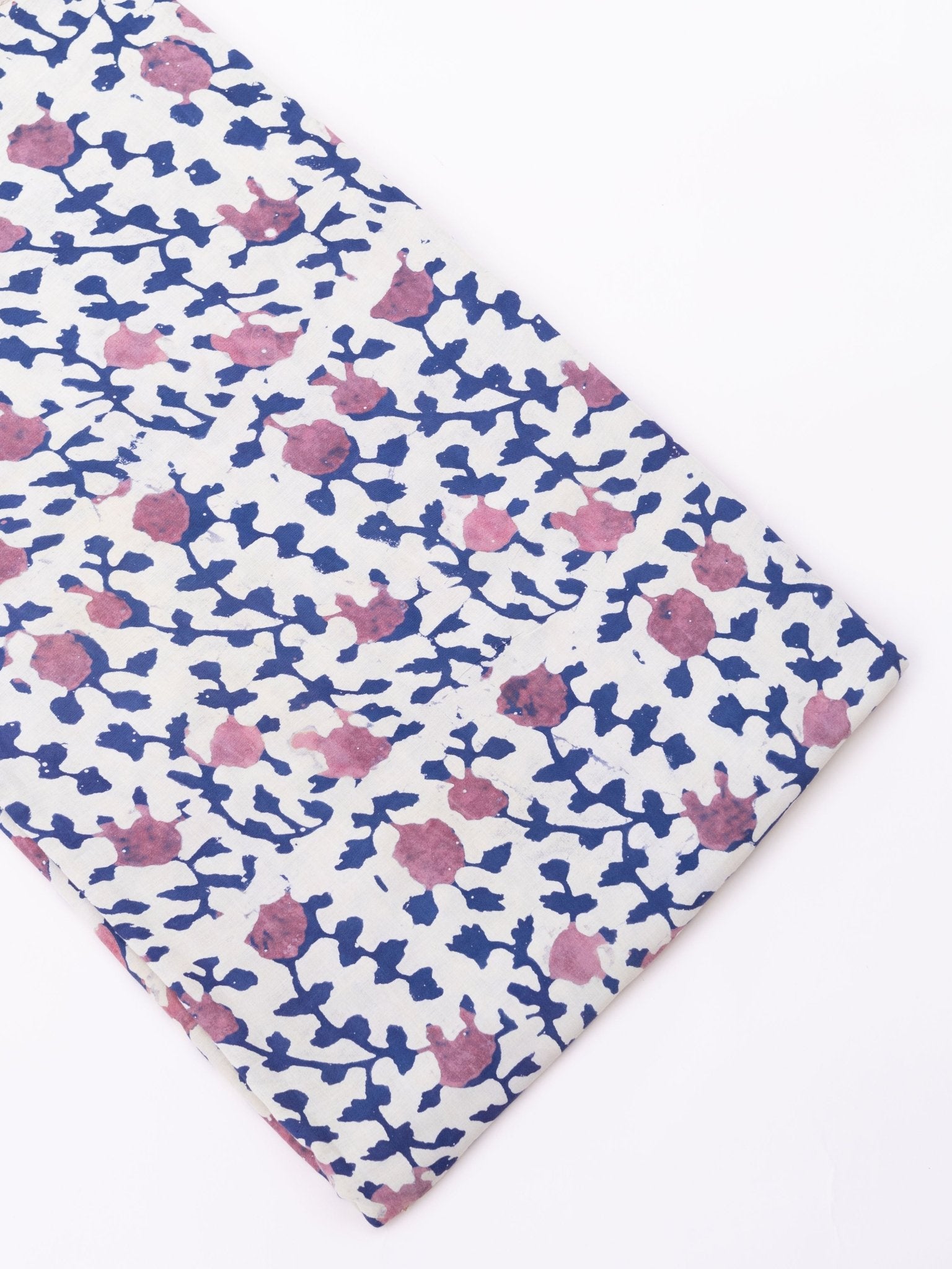 Modal Dabu Hand Block Print Fabric - AINA