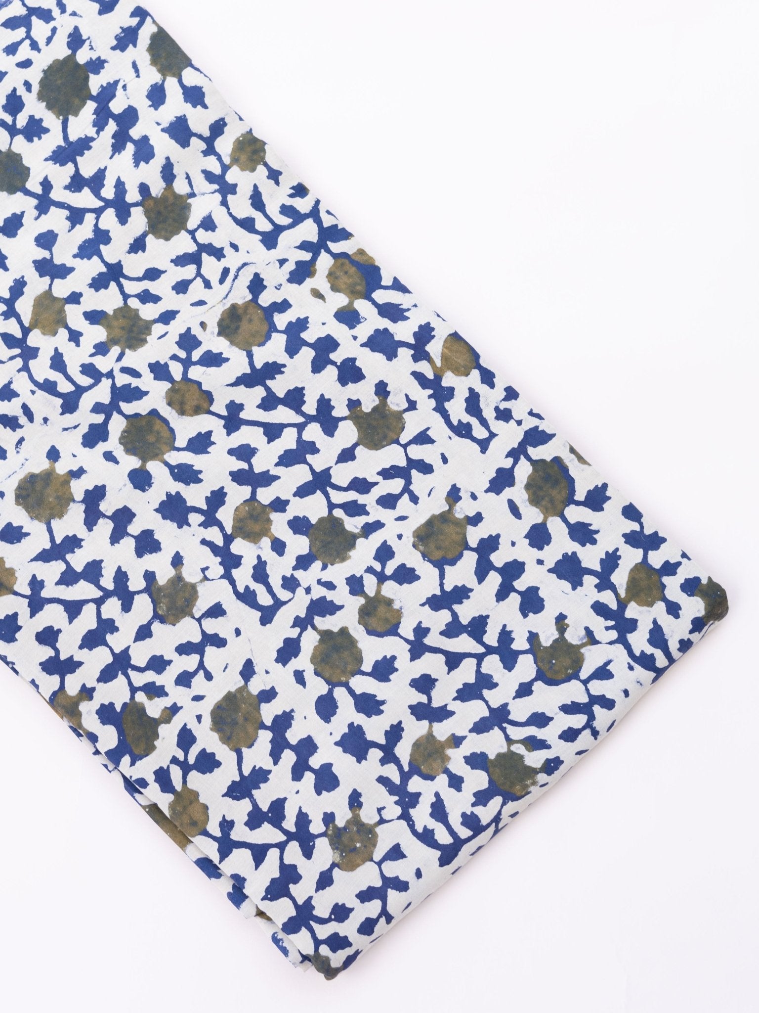 Modal Dabu Hand Block Print Fabric - AINA